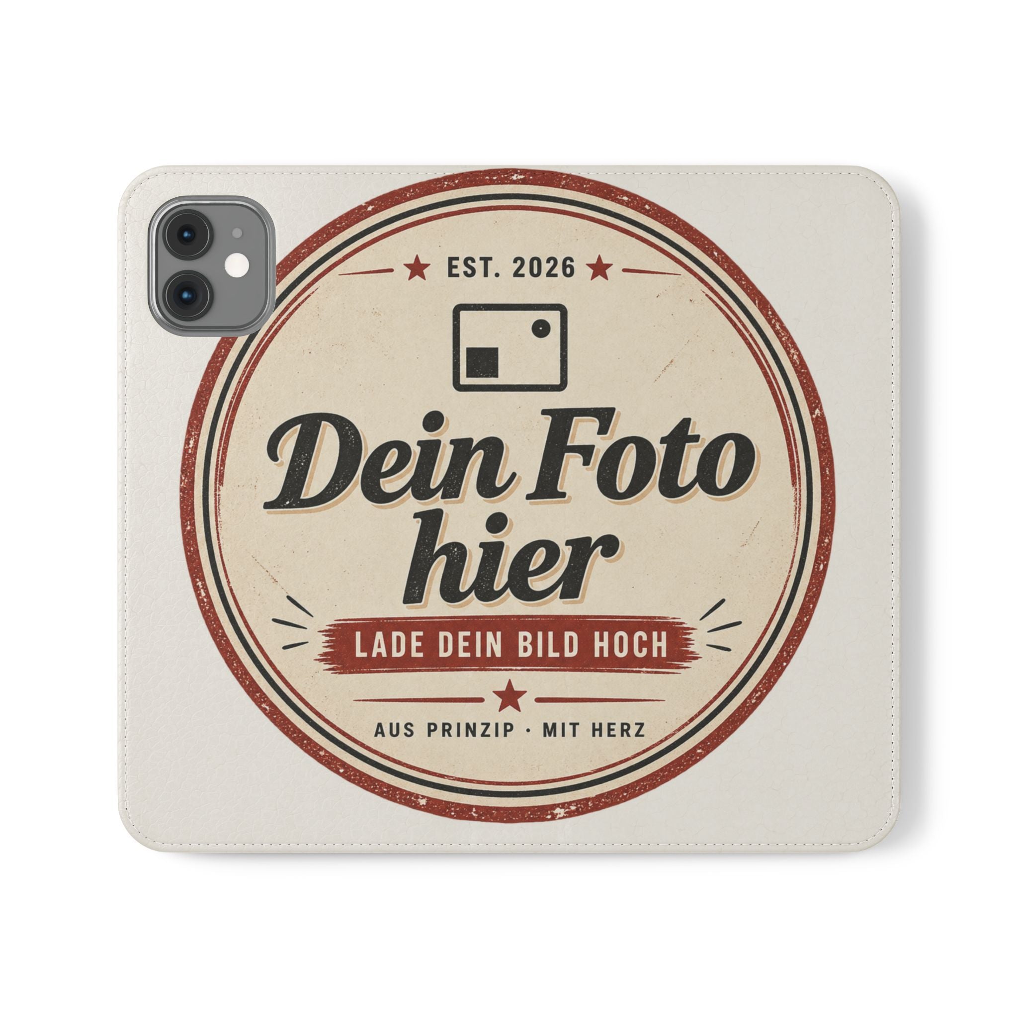Custom Flip Phone Case with Wallet – iPhone & Samsung Own Design