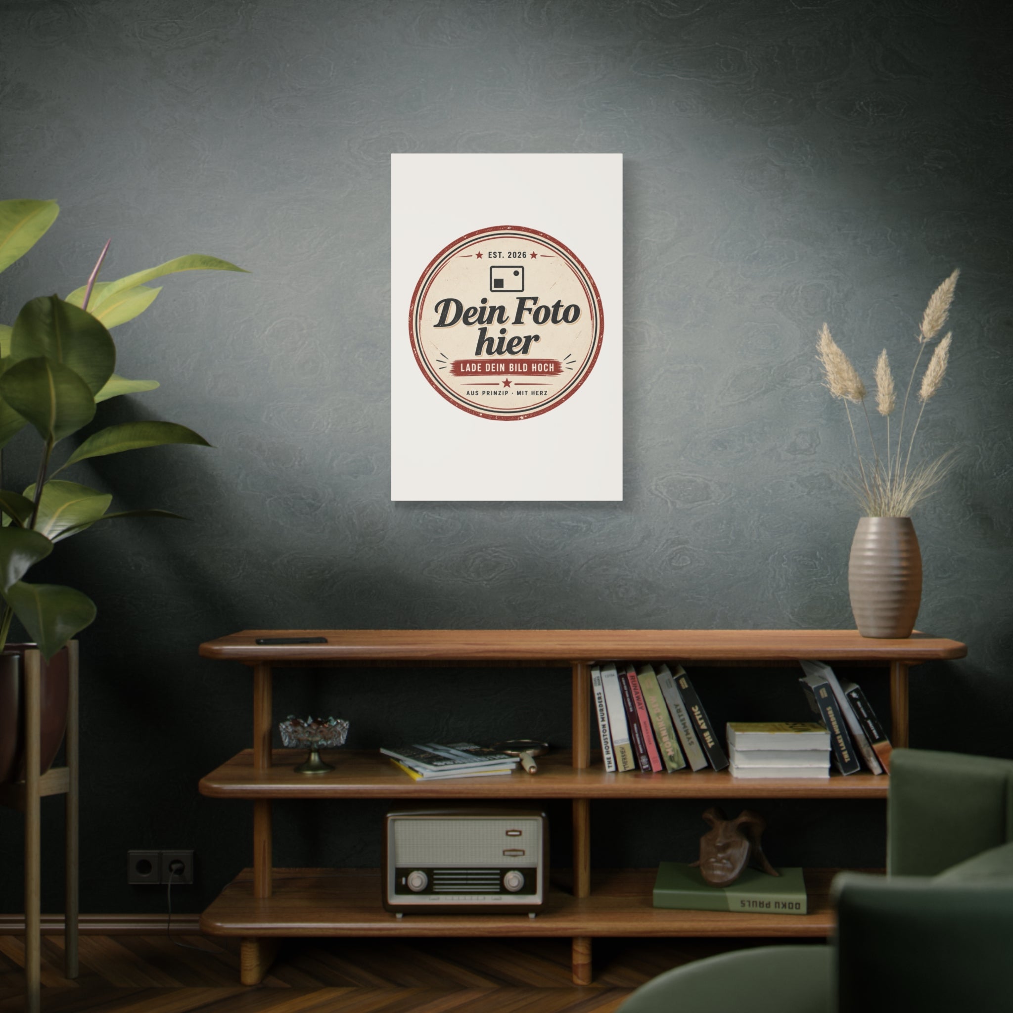 Personalized canvas with photo – Design your own wall art Canvas Print