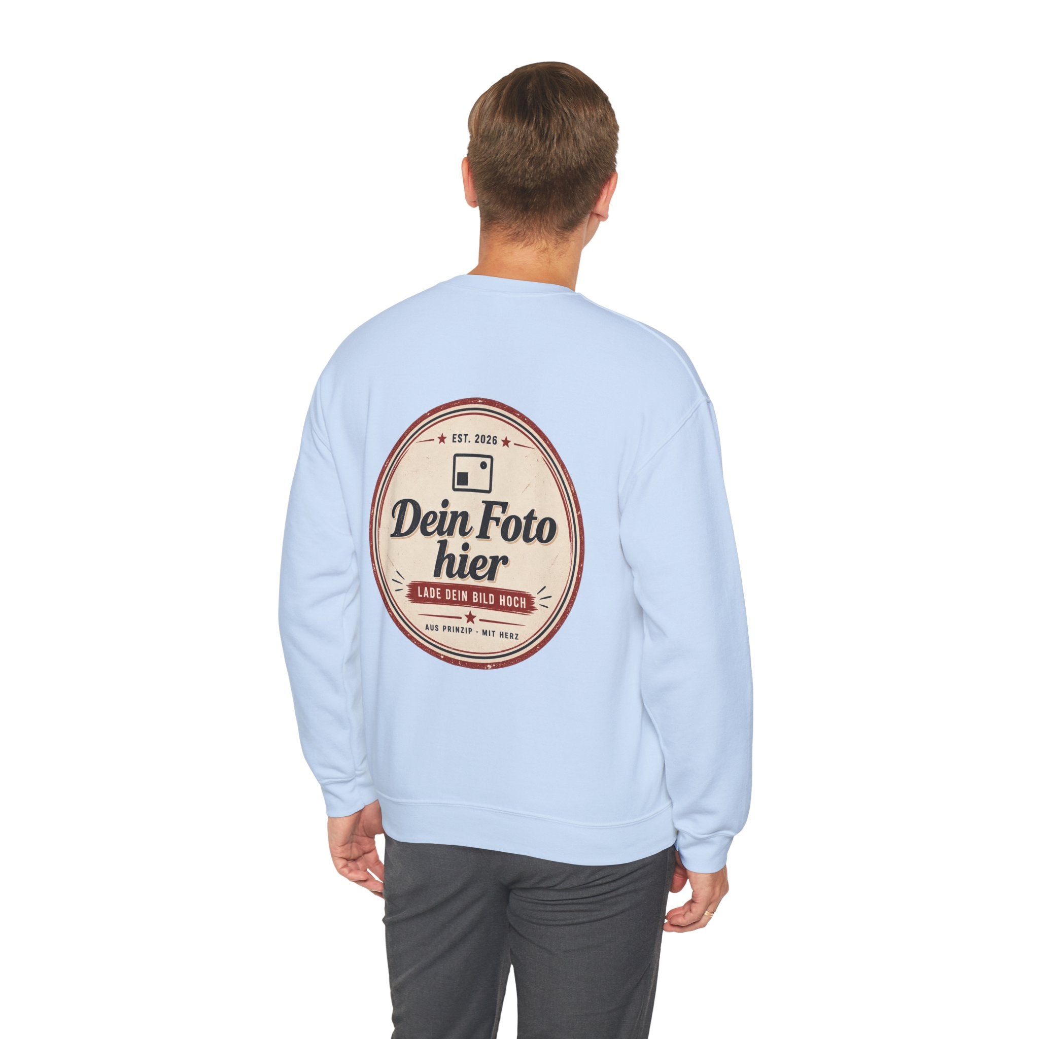 Crewneck Sweatshirt — Minimal Custom "Print it your way" Design