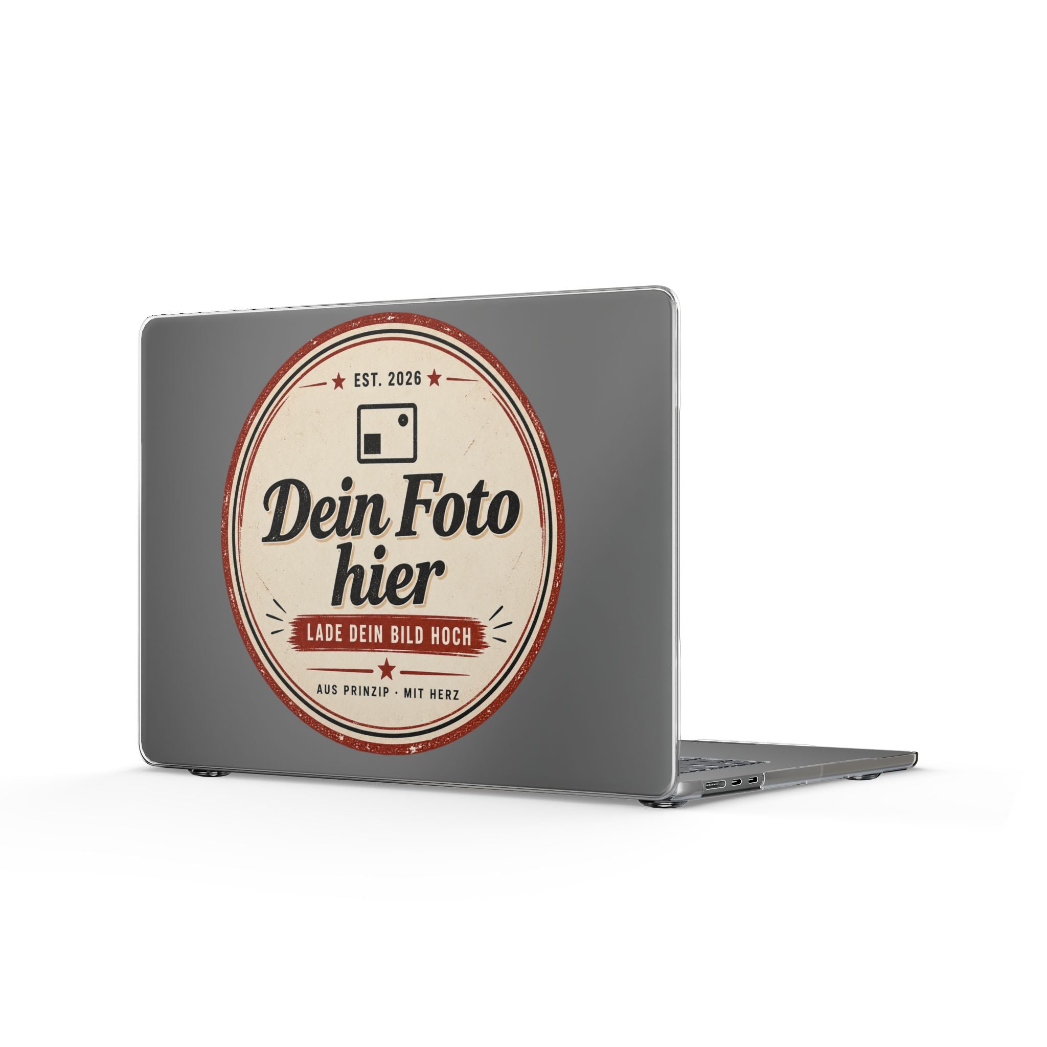Personalized Clear MacBook Case - Print Your Own Photo