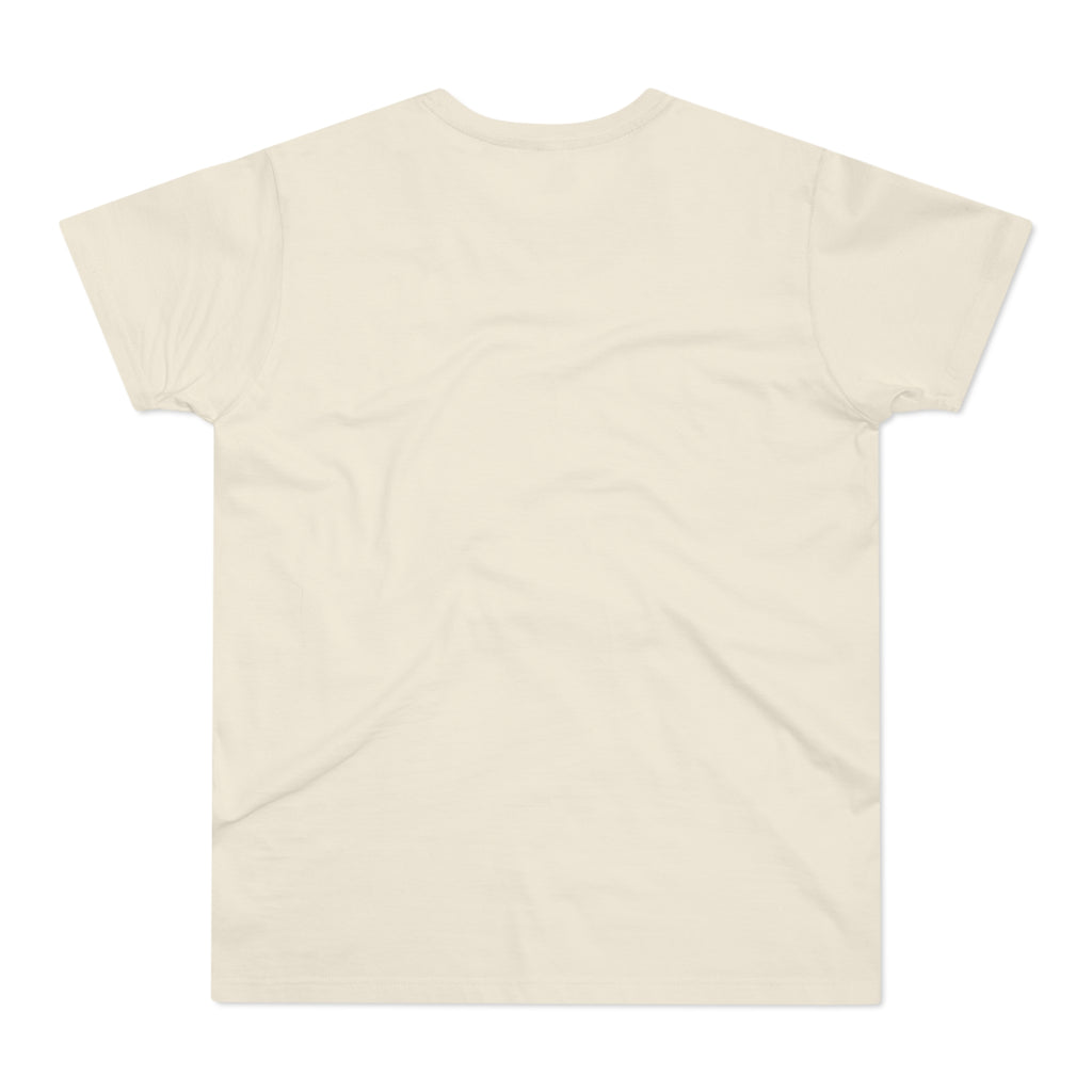 Men's Vintage Badge T‑Shirt — "Dein eigenes Design!" Retro Logo Tee