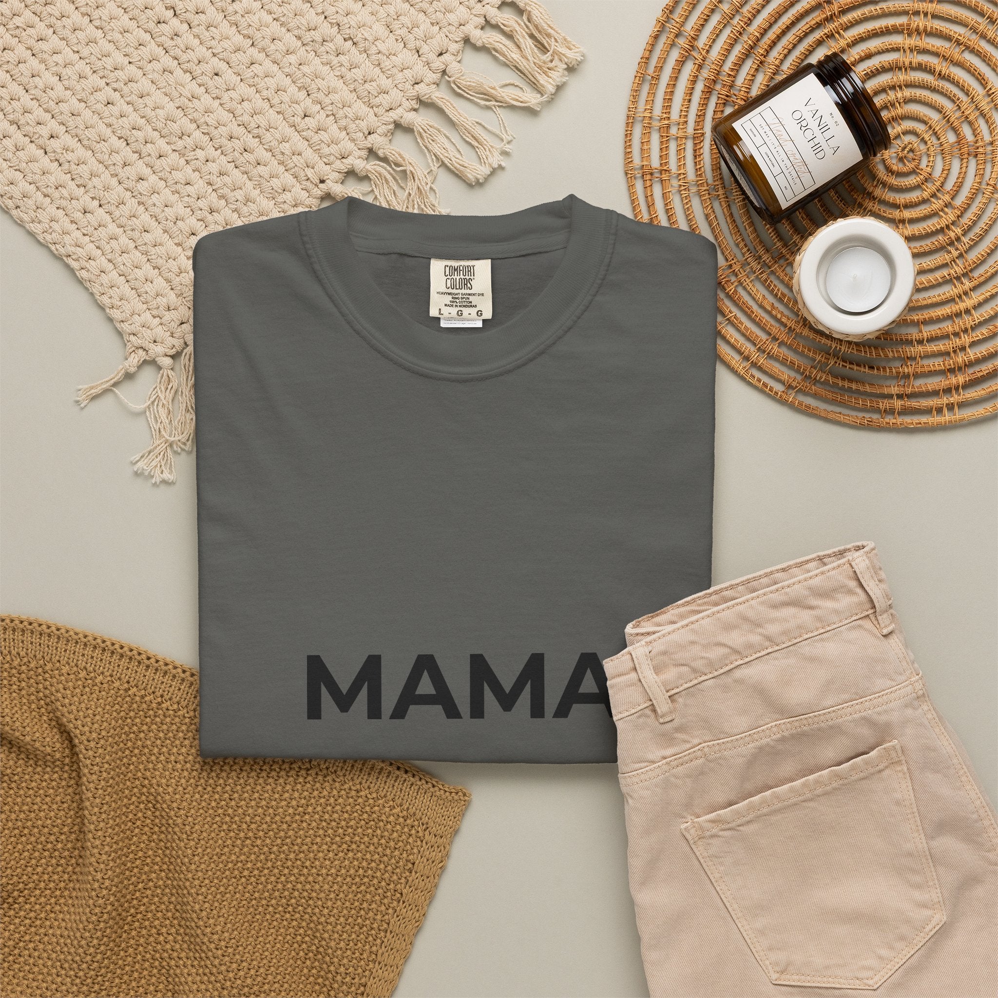 Mama T-Shirt — Minimalist 'MAMA' Graphic Tee for Moms | Mother's Day Gift