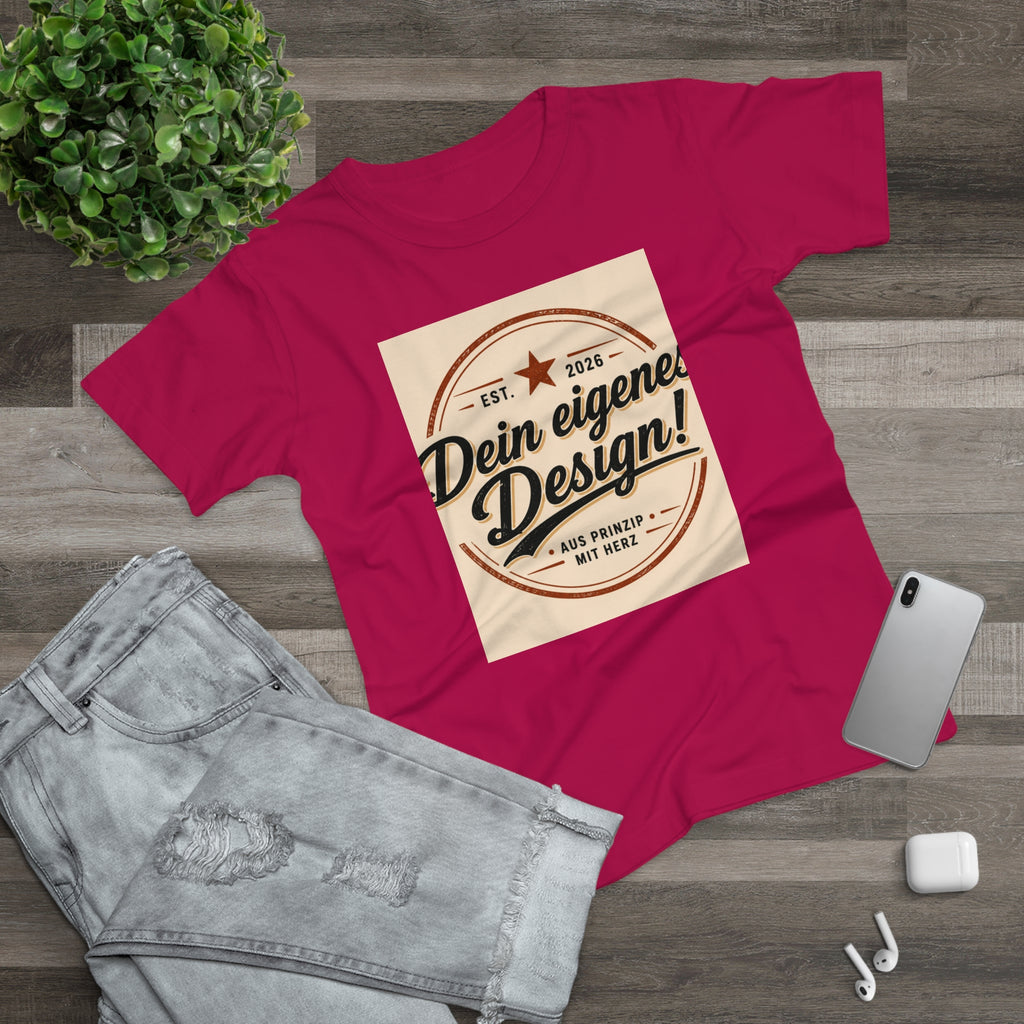 Women’s T-Shirt “Dein eigenes Design!” Vintage Badge Tee