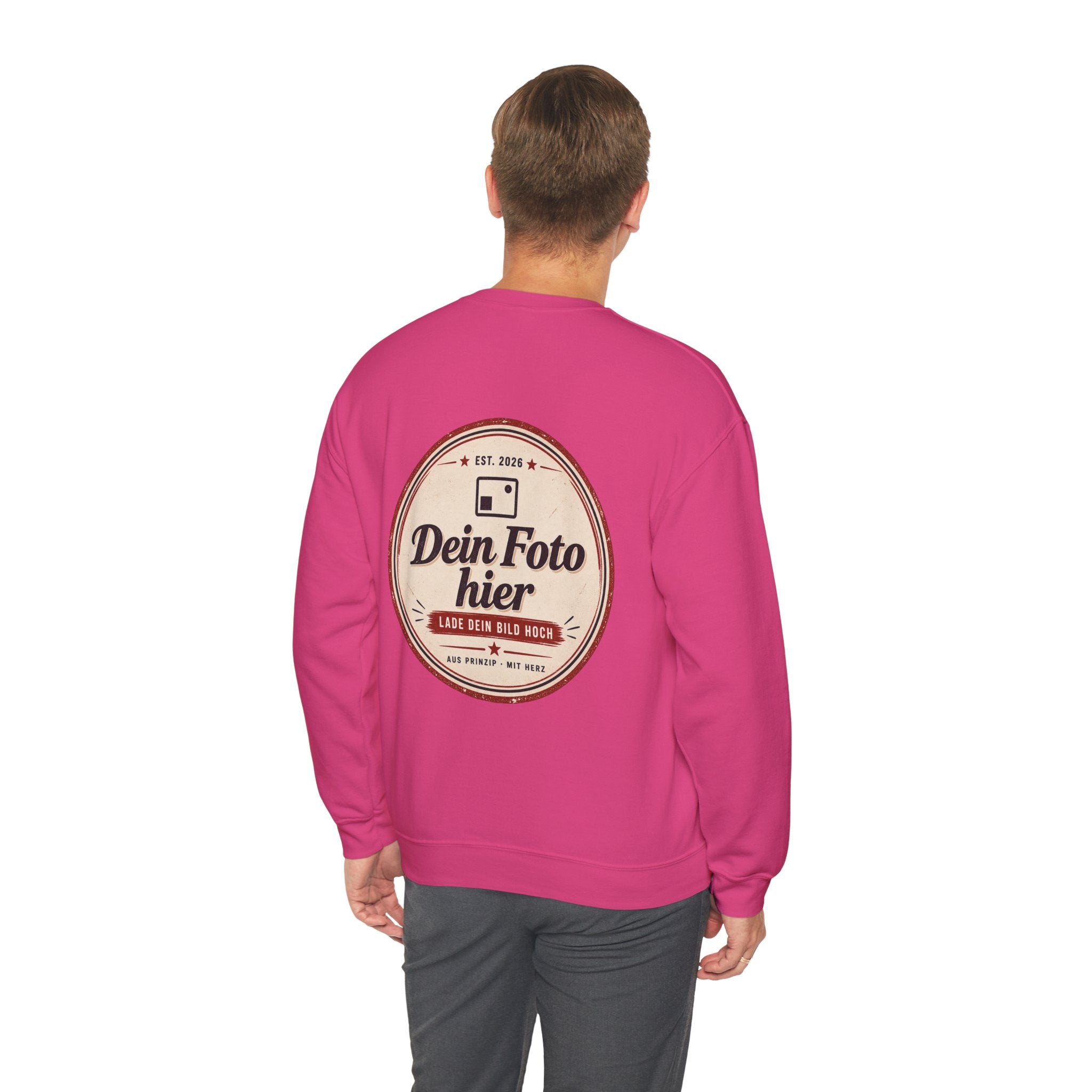 Crewneck Sweatshirt — Minimal Custom "Print it your way" Design