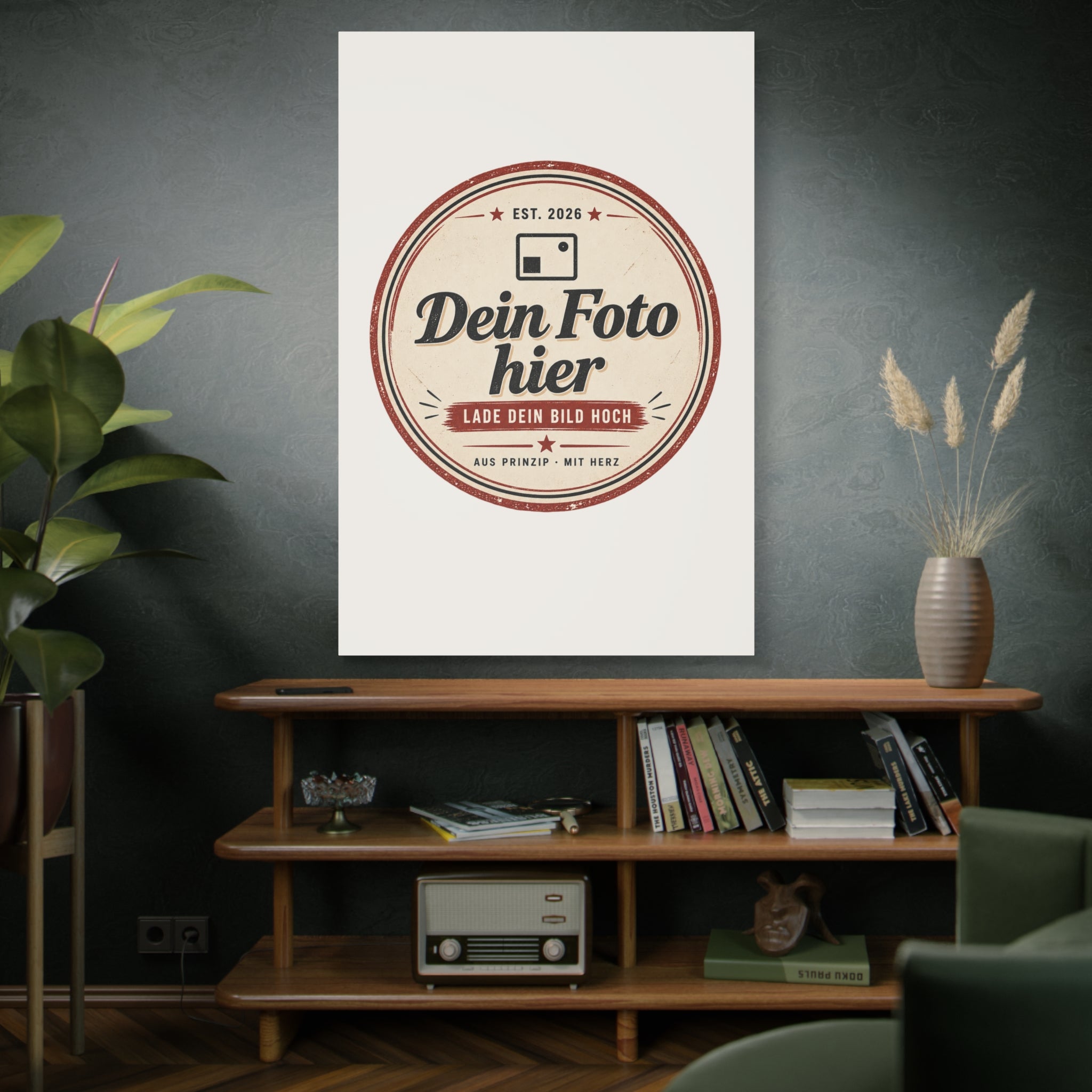Personalized canvas with photo – Design your own wall art Canvas Print