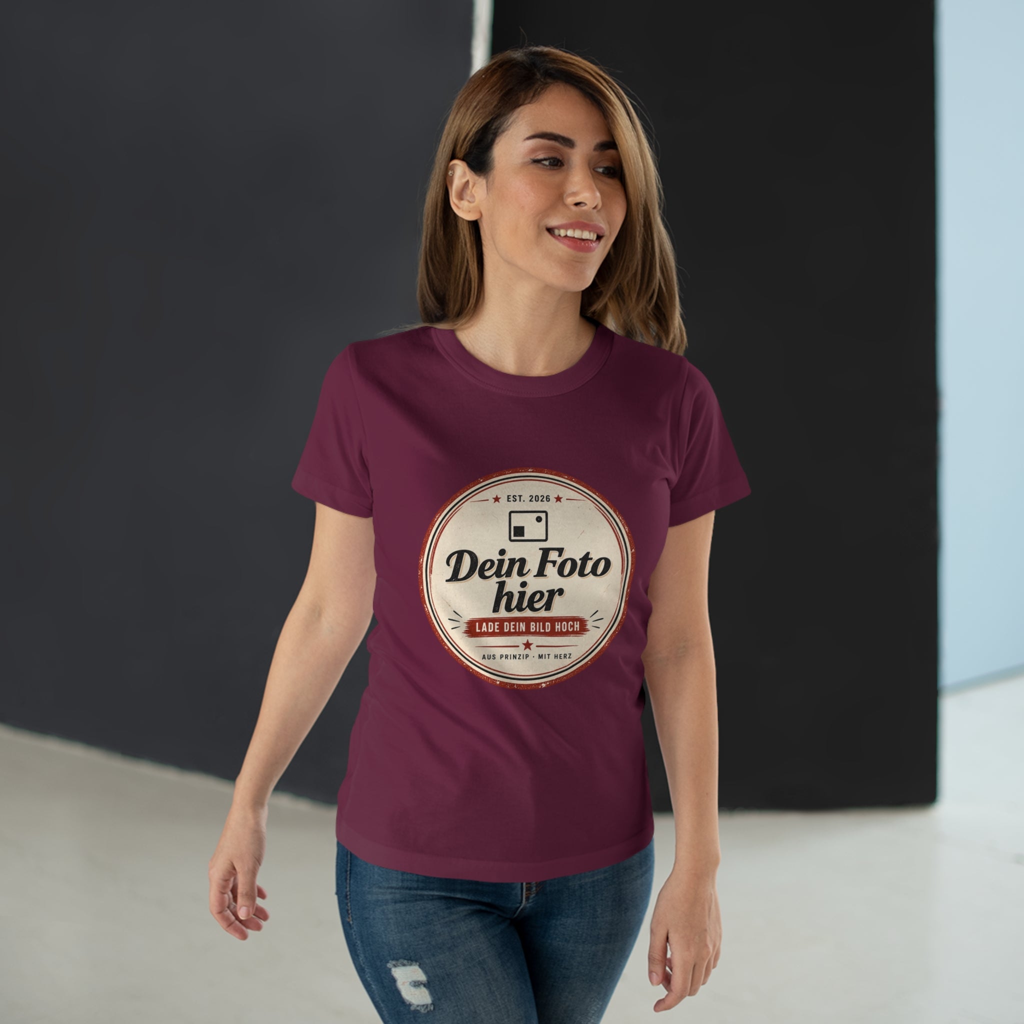 Women's T-Shirt personalized with photo – Design your own women's shirt