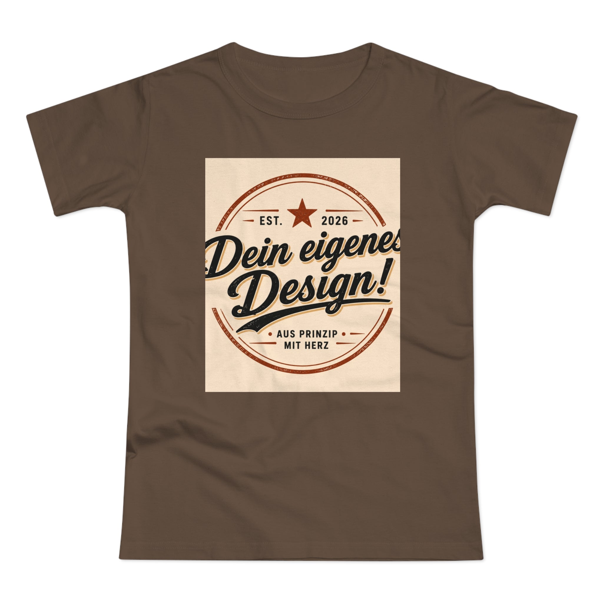 Women’s T-Shirt “Dein eigenes Design!” Vintage Badge Tee