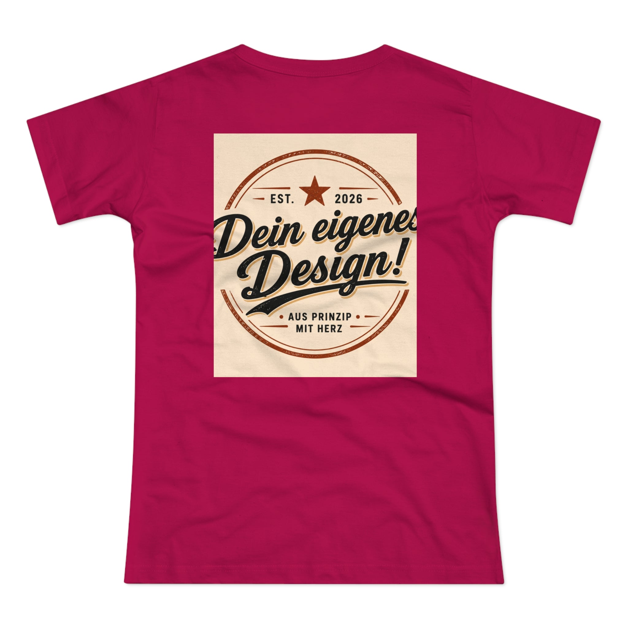 Women’s T-Shirt “Dein eigenes Design!” Vintage Badge Tee