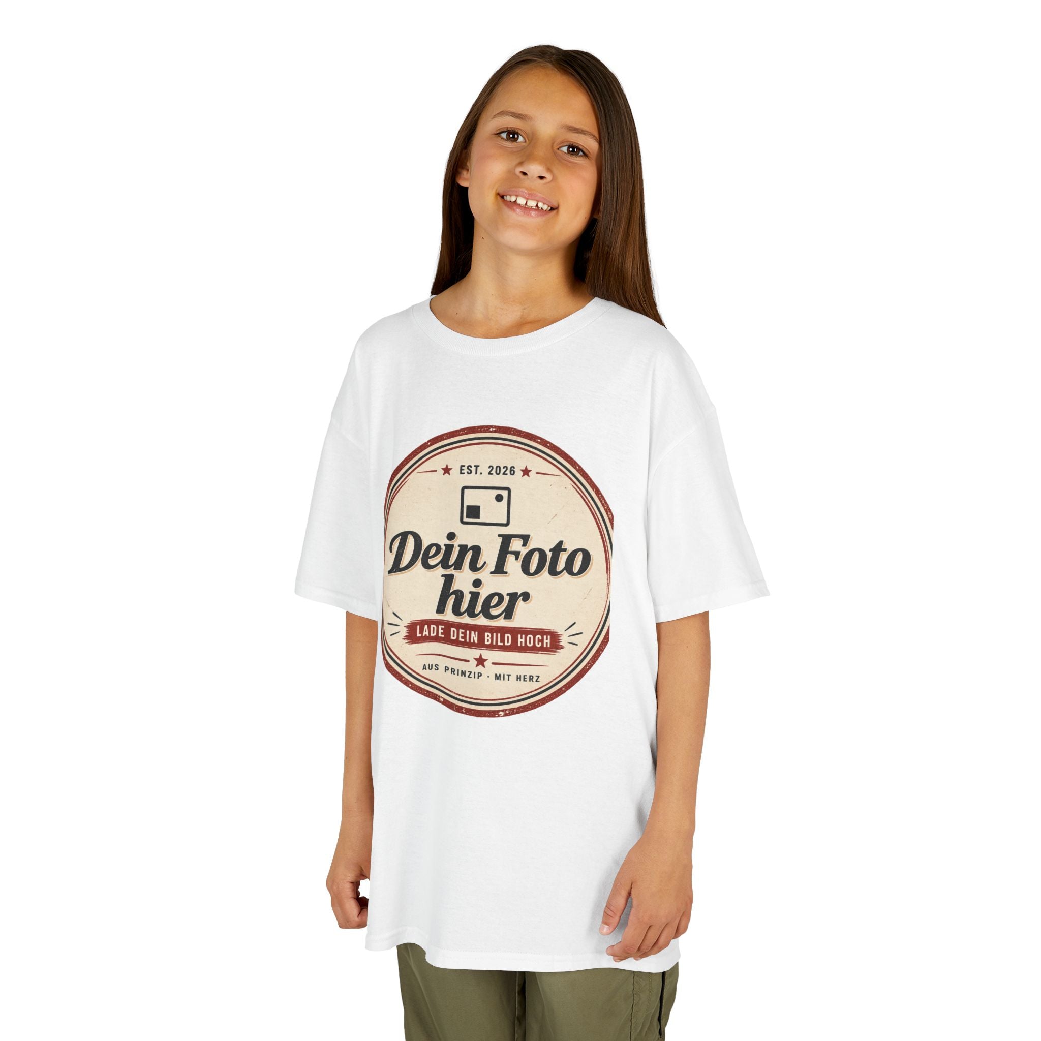 Kids T-Shirt personalized with photo - design and print your own kids' shirt