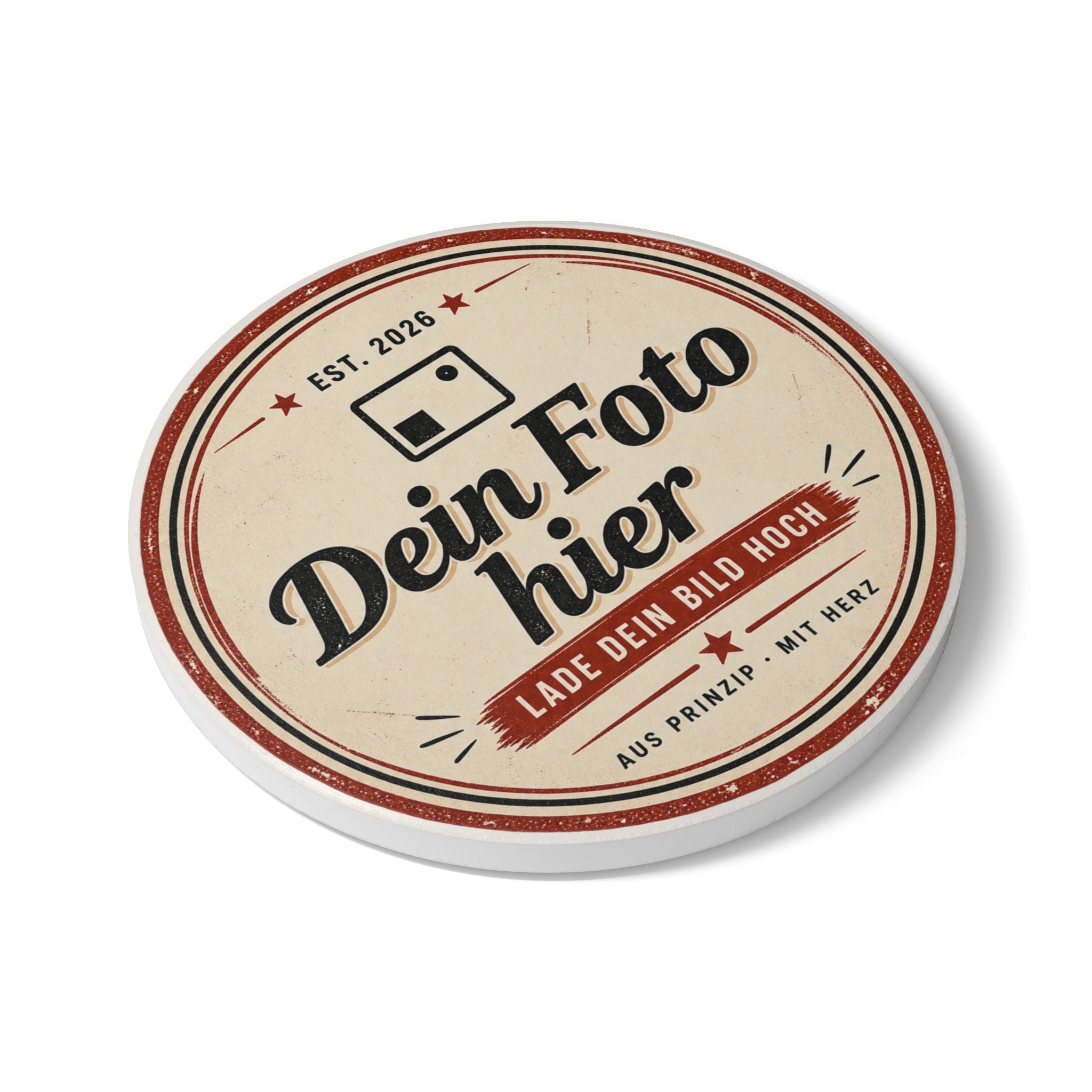 Coasters personalized with photo - Design your own ceramic coasters