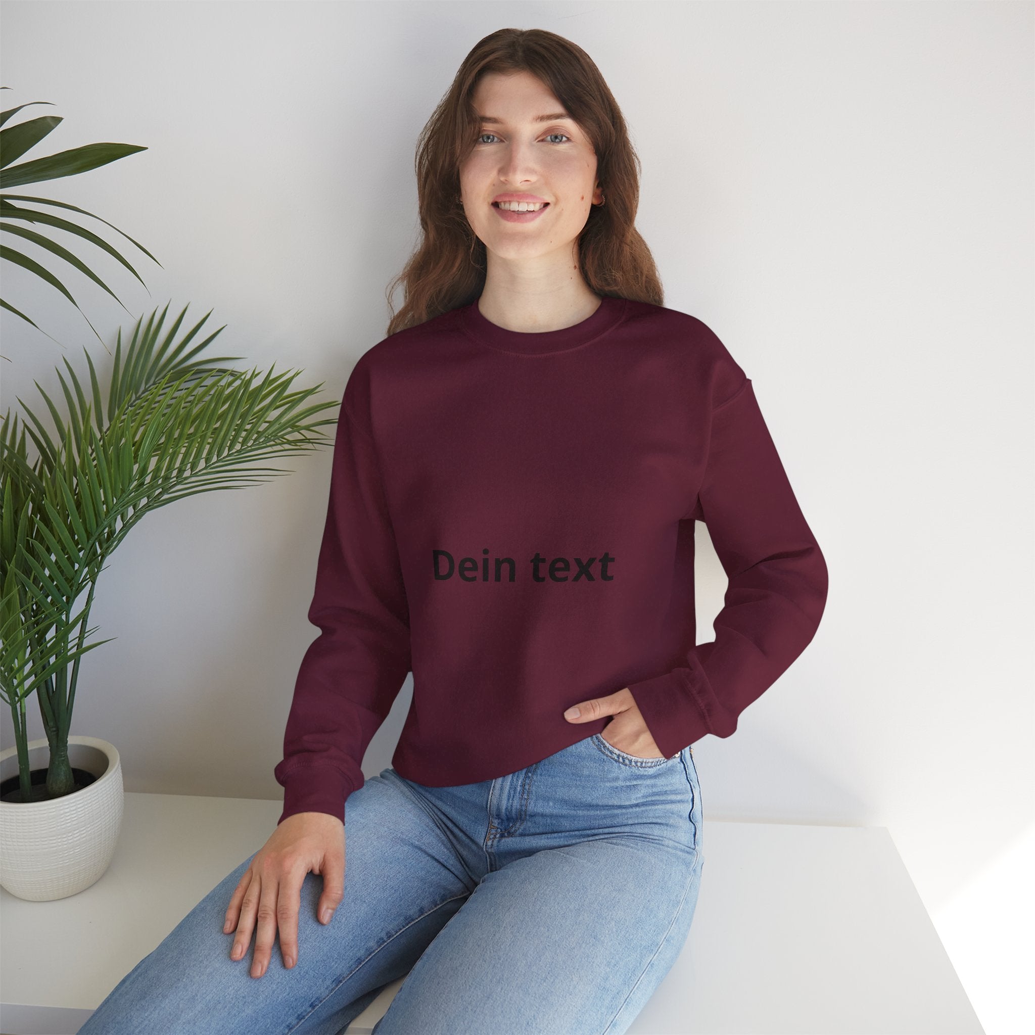 Crewneck Sweatshirt — Minimal Custom "Print it your way" Design