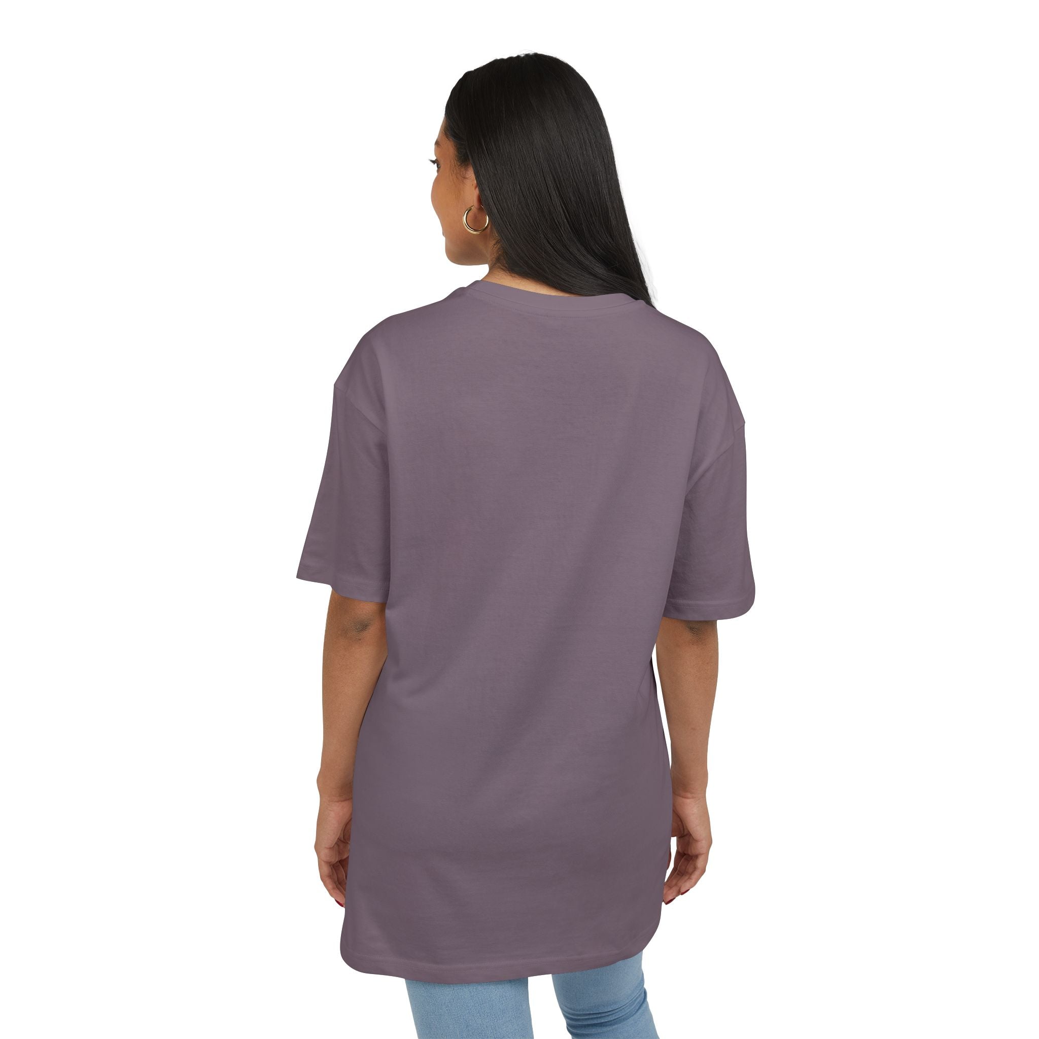 Oversize Tee — "Dein eigenes Design!" Retro Badge Graphic