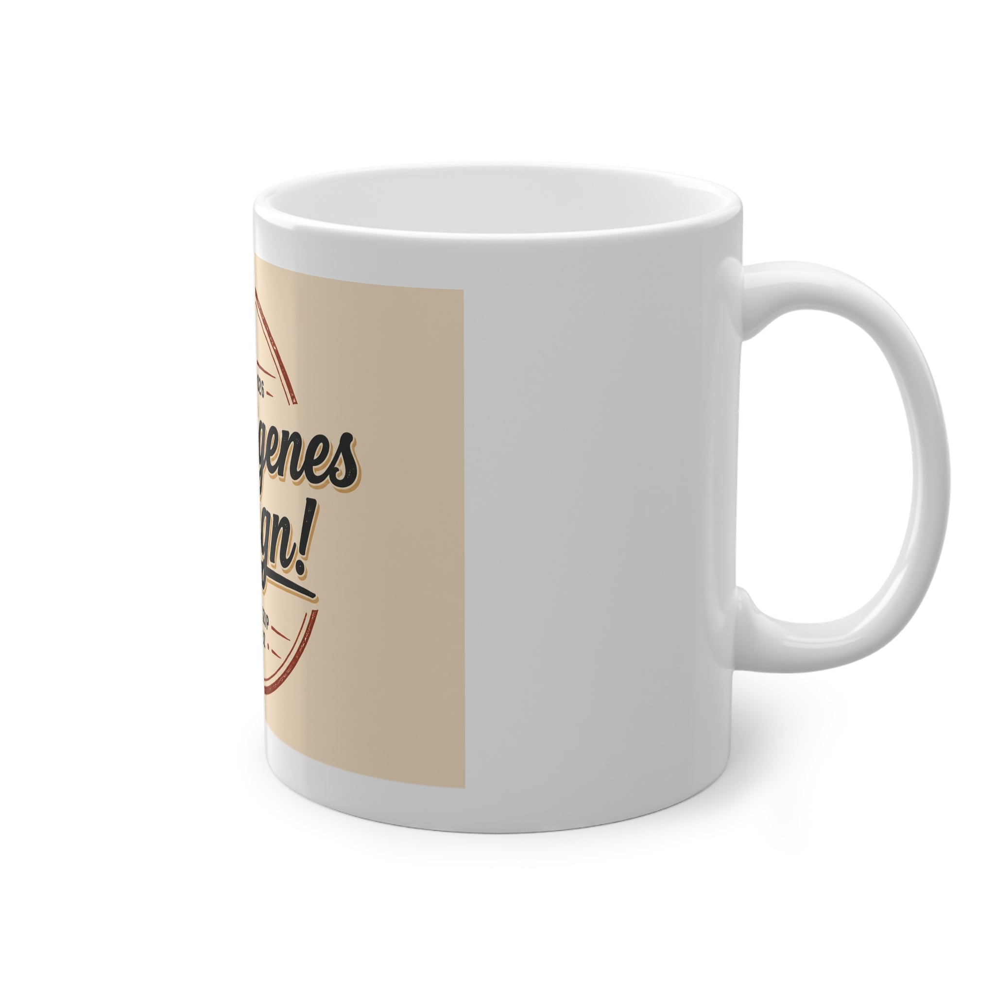 Custom Design Coffee Mug – "Dein eigenes Design!" 11oz