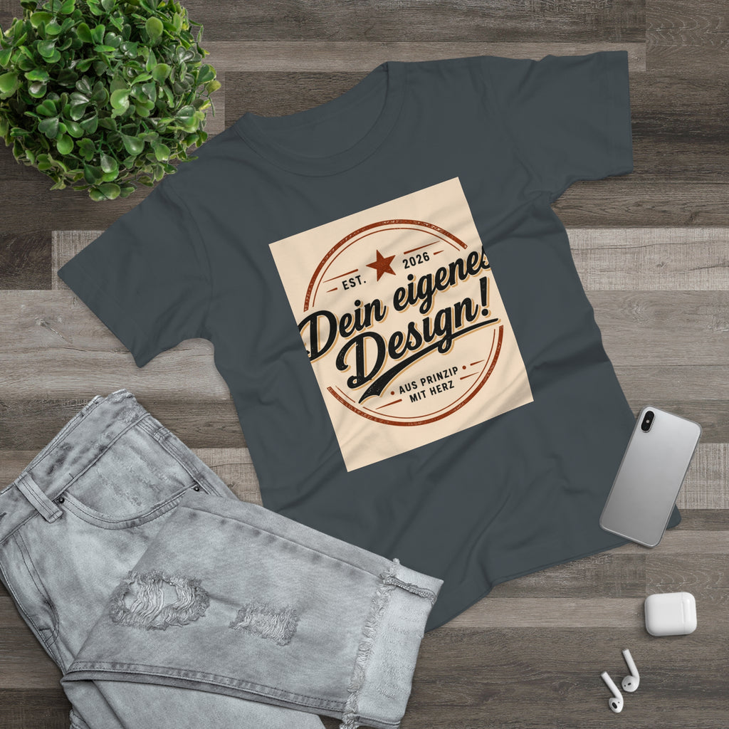 Women’s T-Shirt “Dein eigenes Design!” Vintage Badge Tee