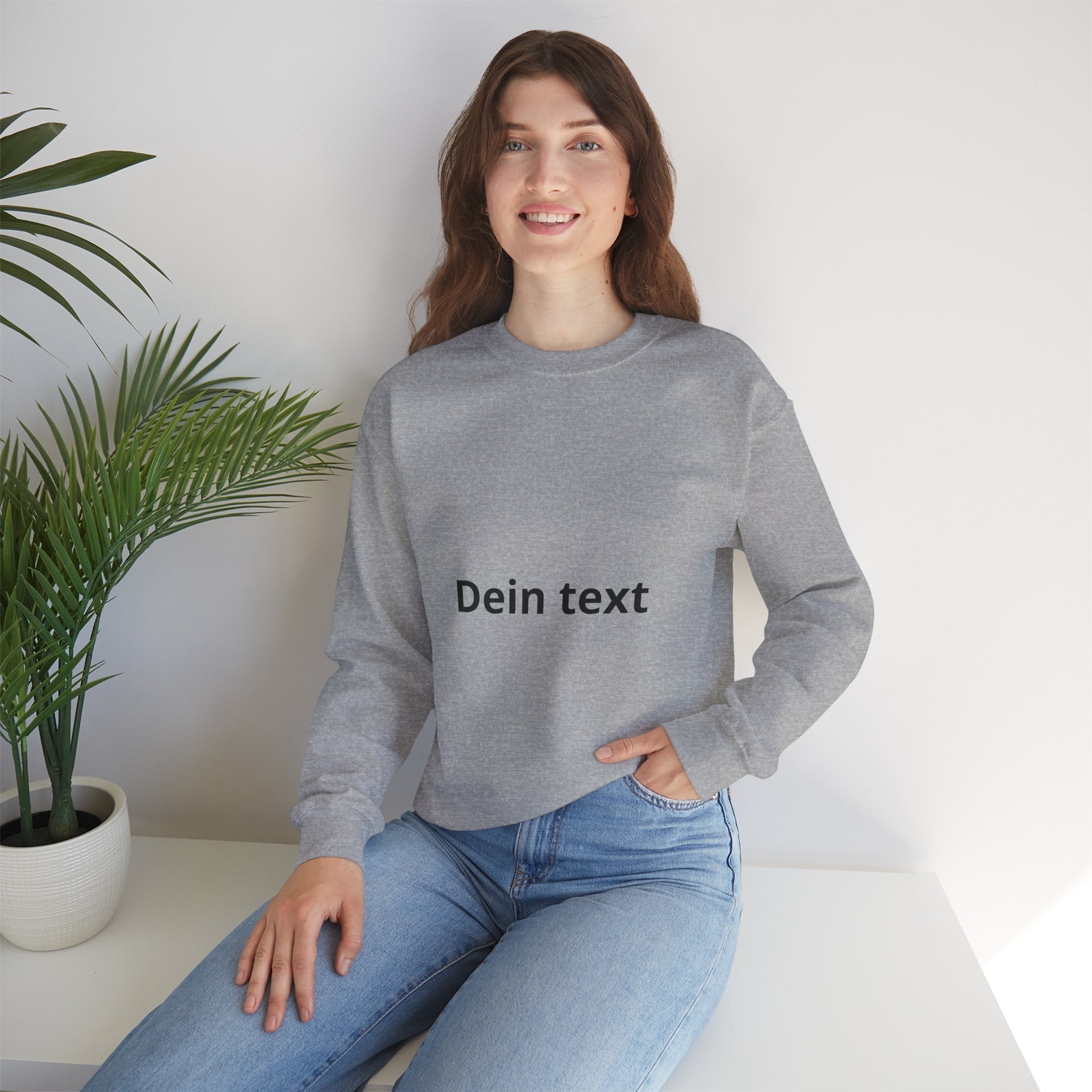 Crewneck Sweatshirt — Minimal Custom "Print it your way" Design