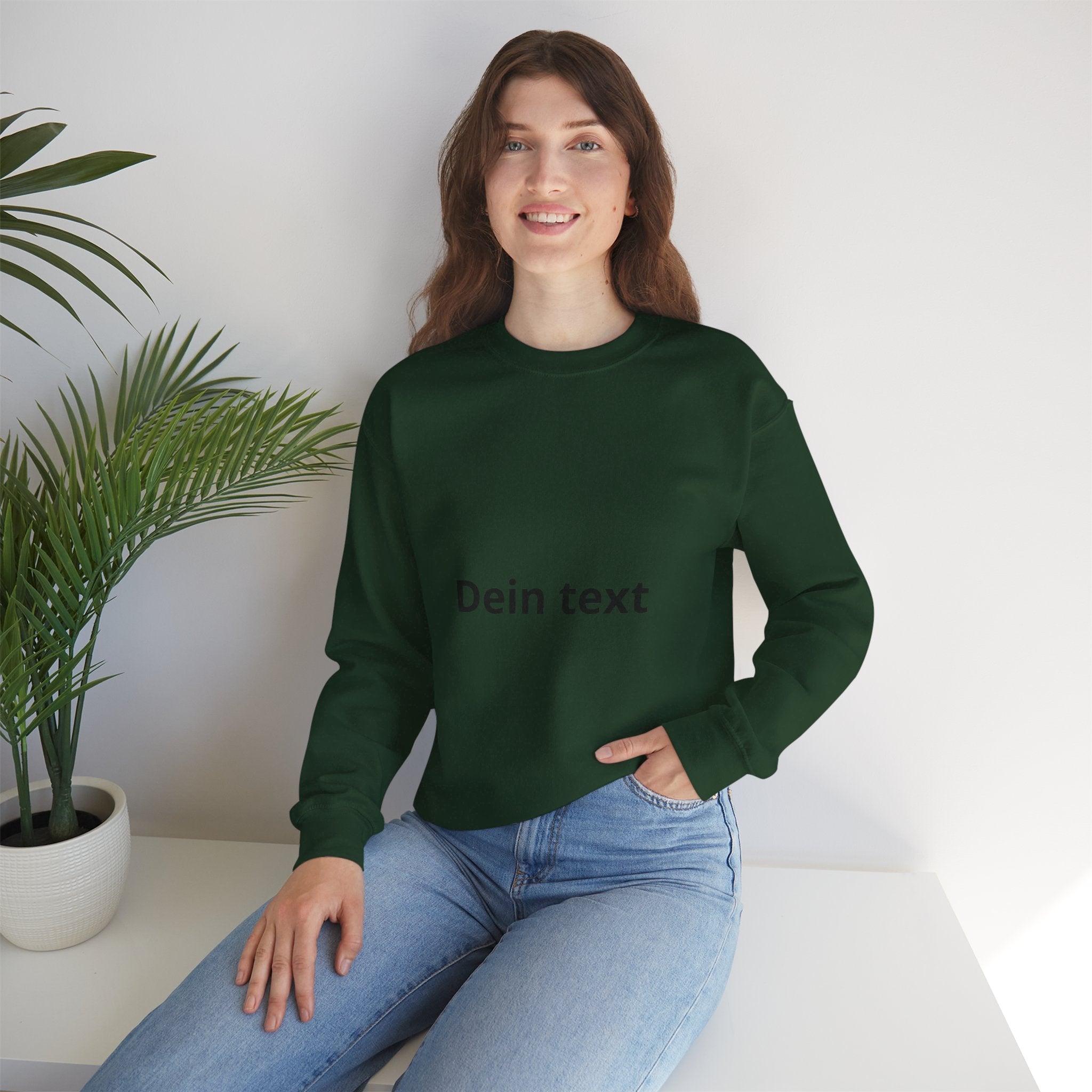 Crewneck Sweatshirt — Minimal Custom "Print it your way" Design