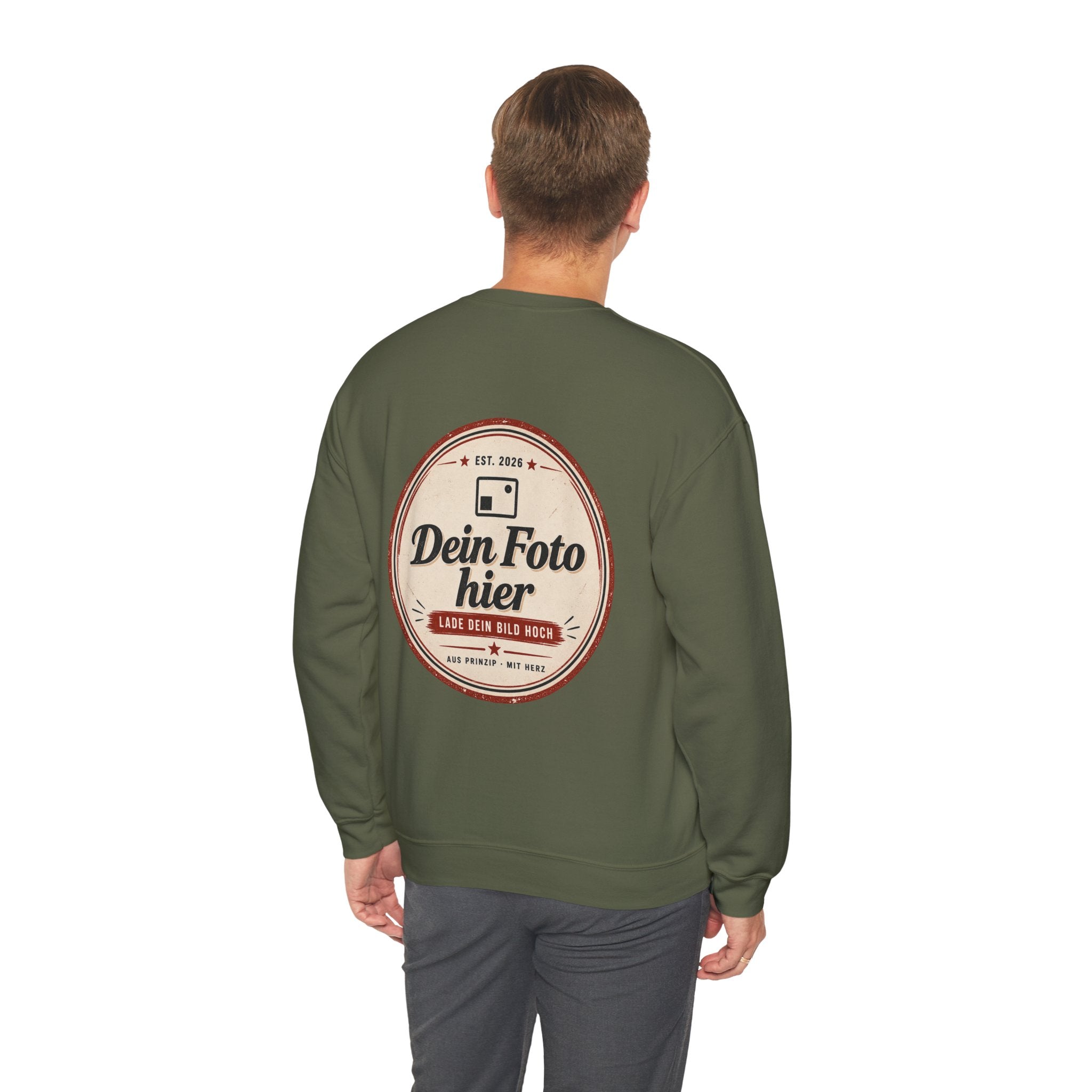 Crewneck Sweatshirt — Minimal Custom "Print it your way" Design