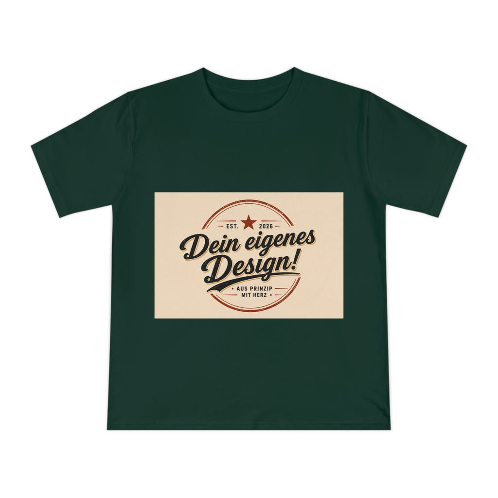 Vintage Badge T‑Shirt — "Dein eigenes Design!" Custom Retro Graphic Tee