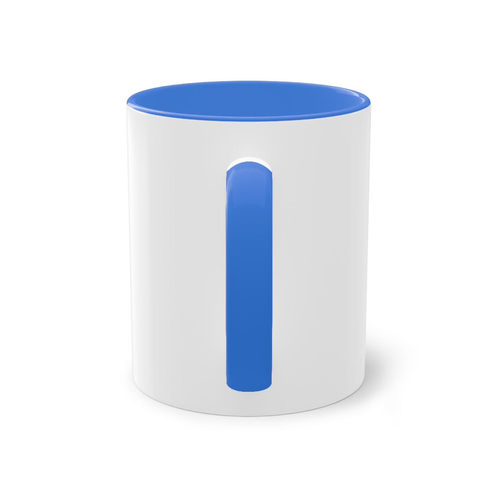 Personalized Two-Tone Coffee Mug — "Dein eigenes Design!" 11oz