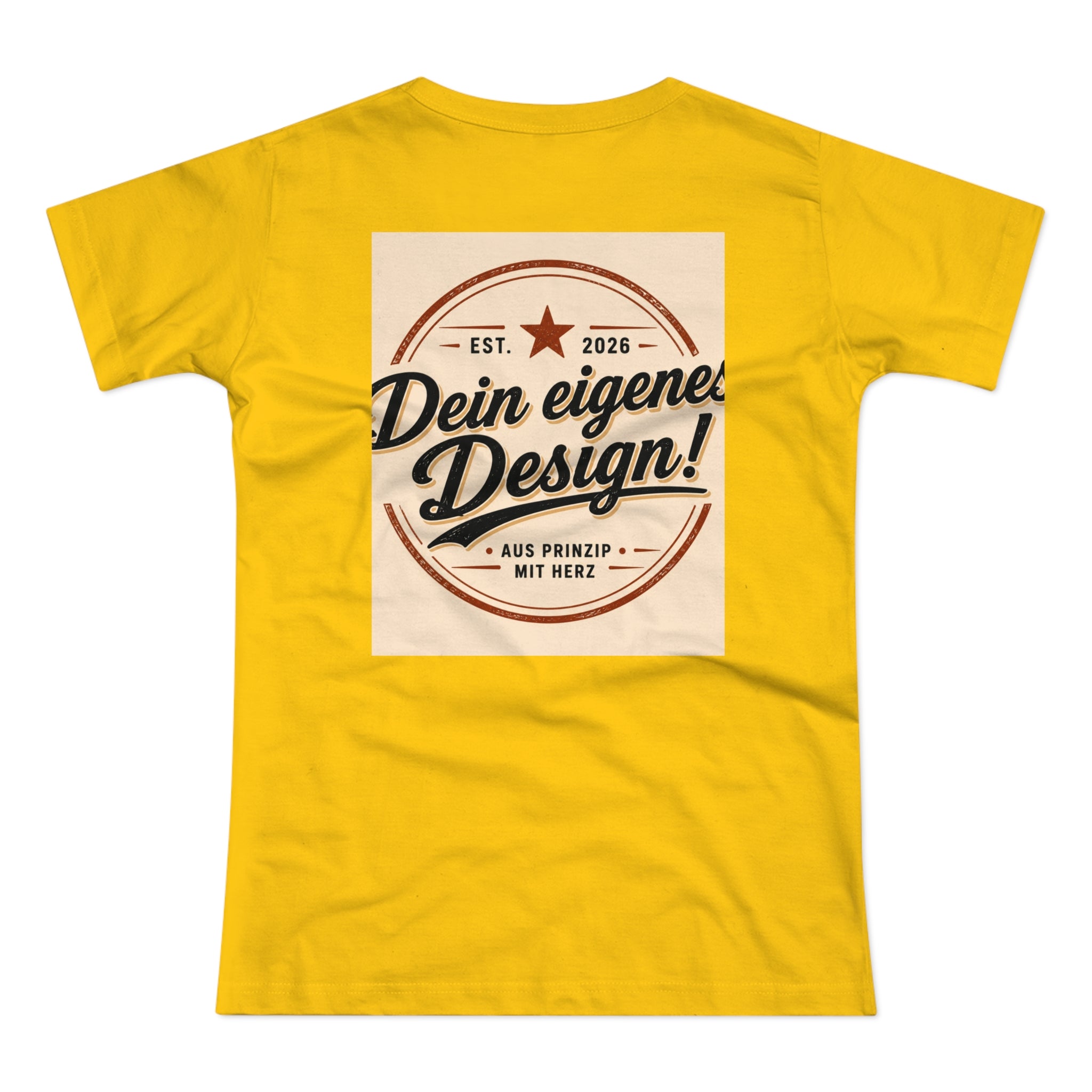 Women’s T-Shirt “Dein eigenes Design!” Vintage Badge Tee