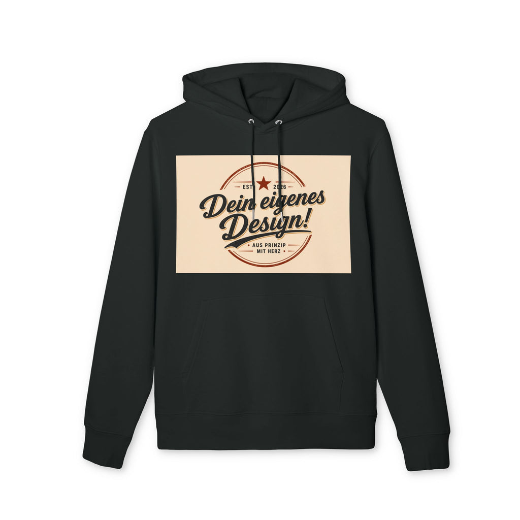 Hoodie — "Dein eigenes Design!" Vintage Badge Pullover
