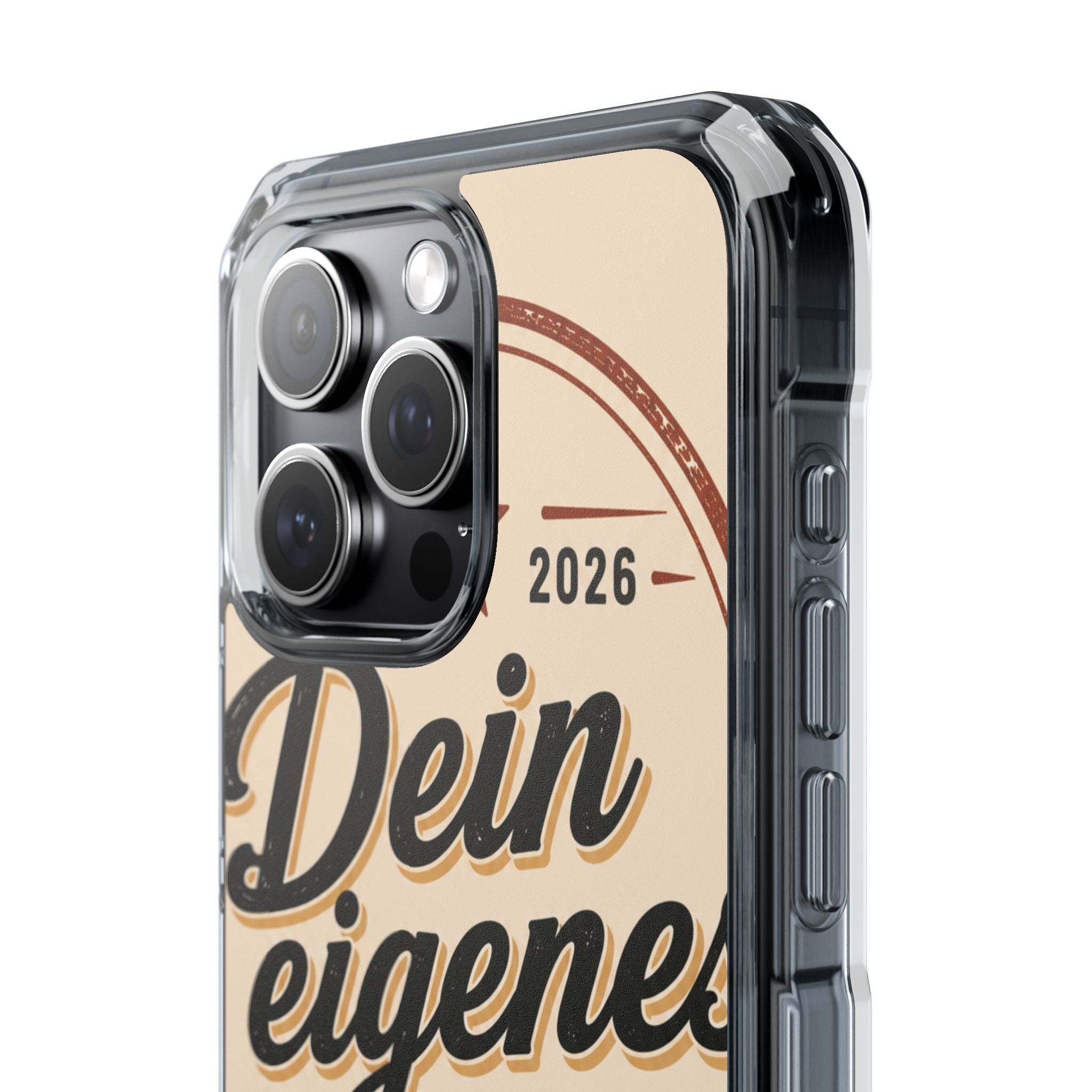 Clear Magnetic Phone Case — Custom Print “Dein eigenes Design”