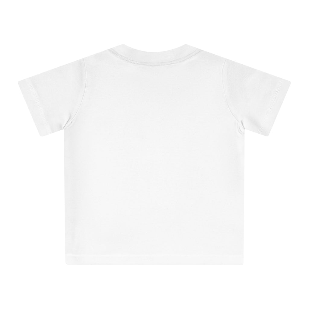 Baby T‑Shirt – "Dein eigenes Design!" Personalized Retro Badge Infant Tee