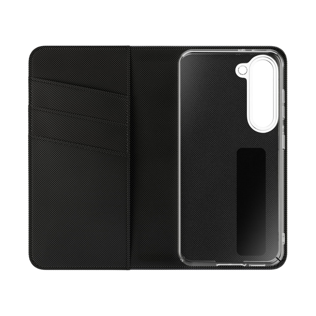 Flip Case Phone Wallet — "Dein eigenes Design!" Vintage Emblem