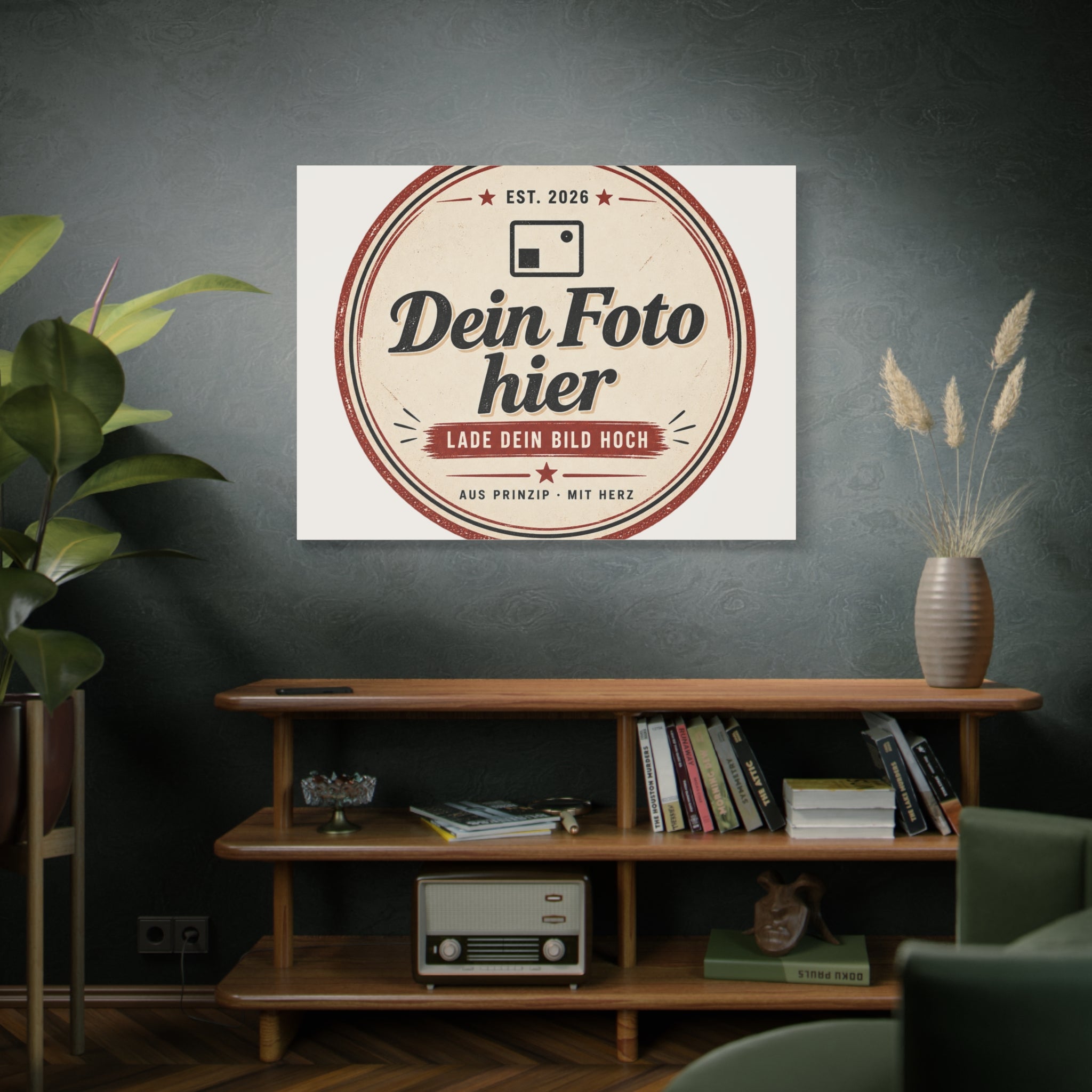 Personalized canvas with photo – Design your own wall art Canvas Print