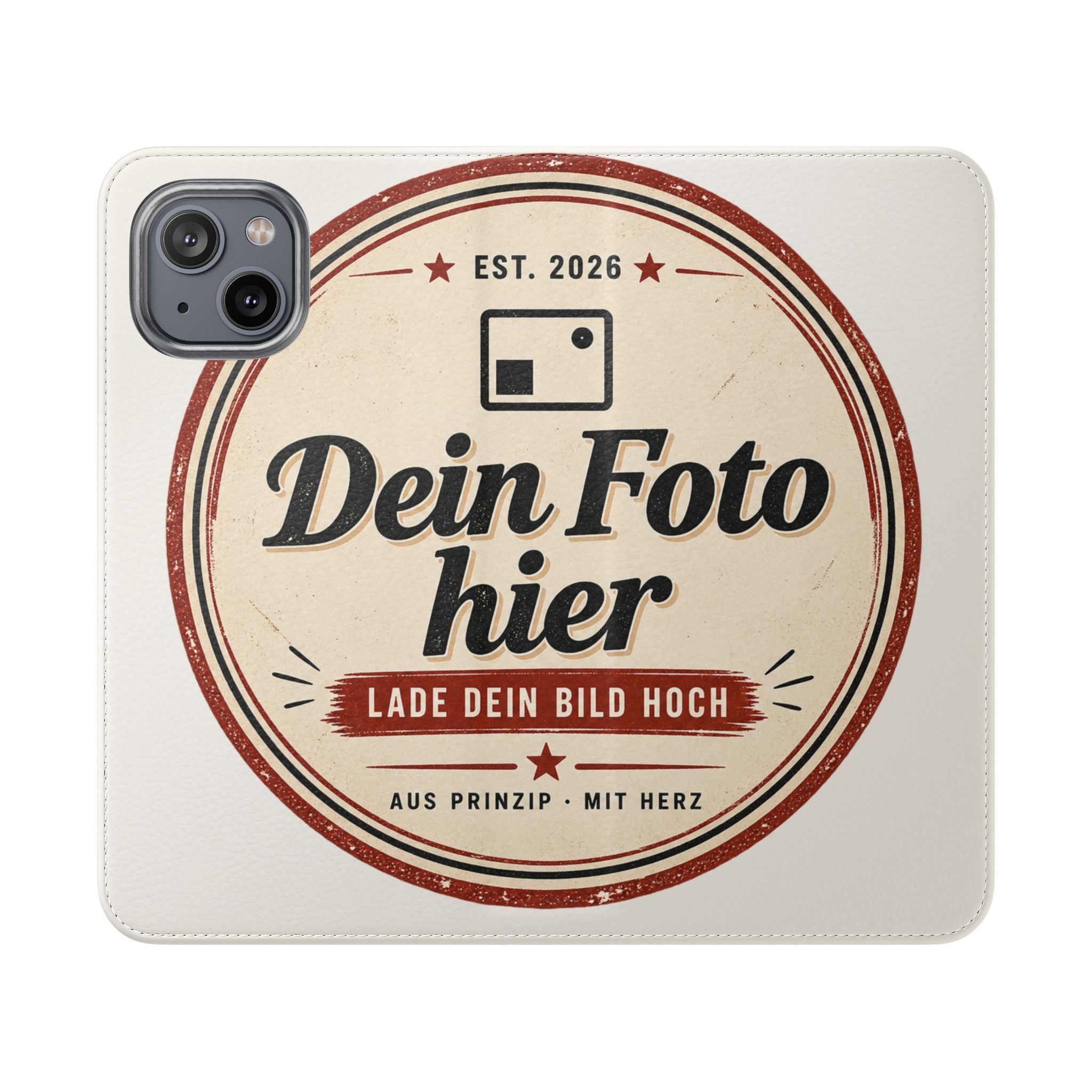 Custom Flip Phone Case with Wallet – iPhone & Samsung Own Design