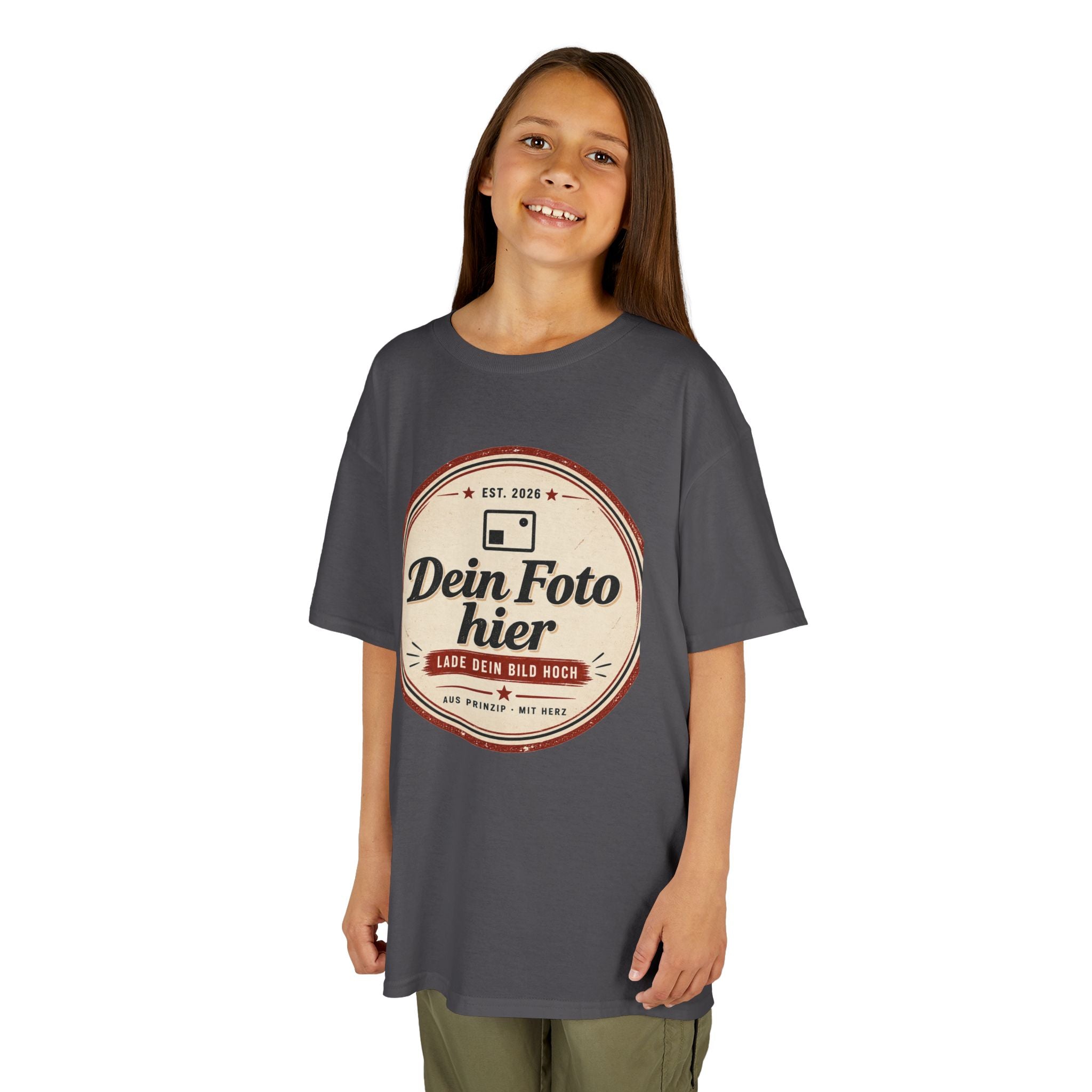 Kids T-Shirt personalized with photo - design and print your own kids' shirt