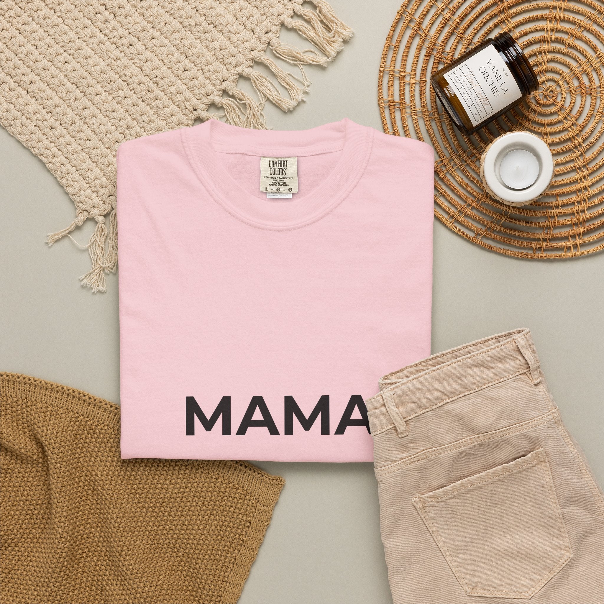 Mama T-Shirt — Minimalist 'MAMA' Graphic Tee for Moms | Mother's Day Gift