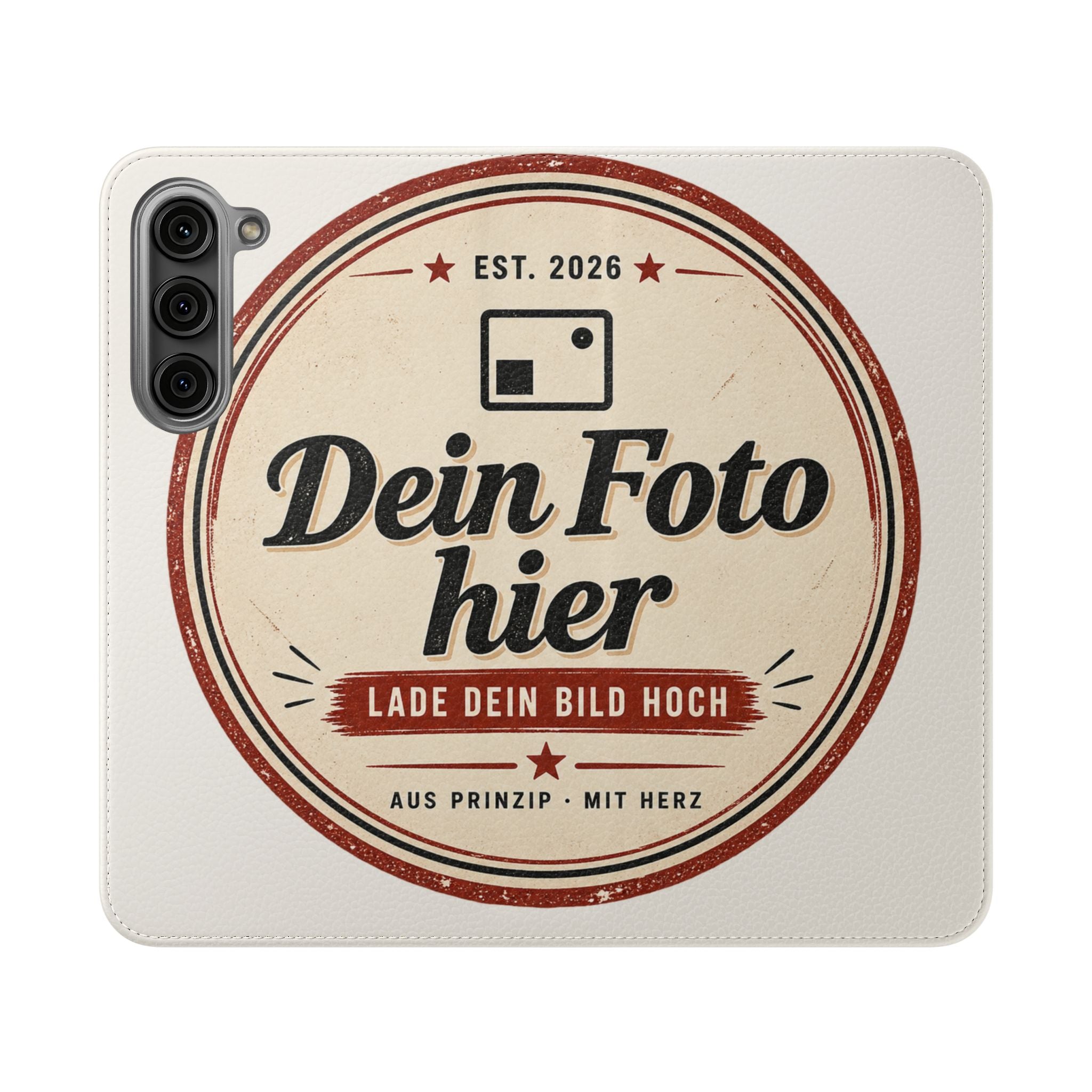 Custom Flip Phone Case with Wallet – iPhone & Samsung Own Design