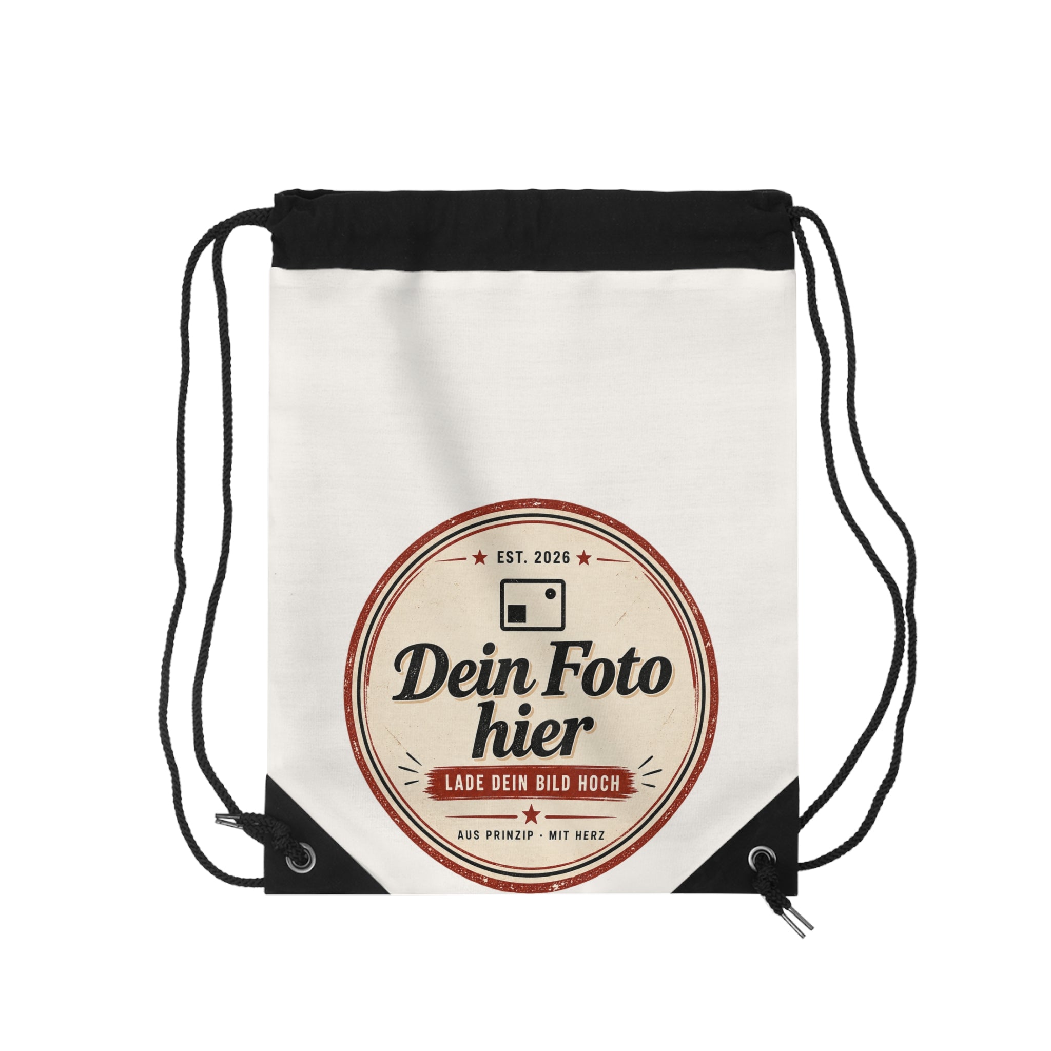 Personalized Drawstring Bag - Design with your own photo