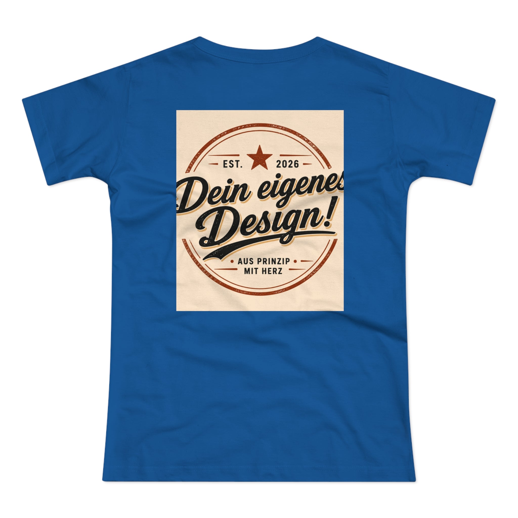Women’s T-Shirt “Dein eigenes Design!” Vintage Badge Tee