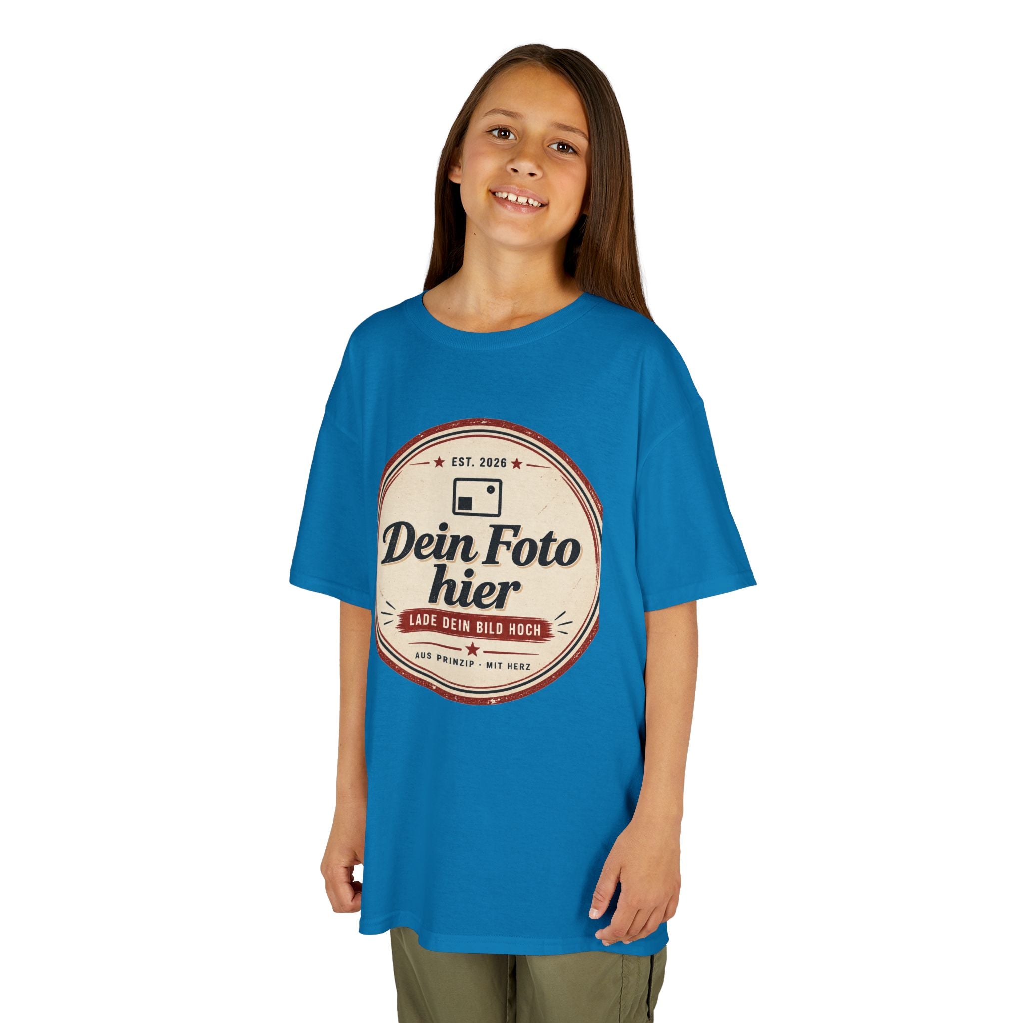 Kids T-Shirt personalized with photo - design and print your own kids' shirt