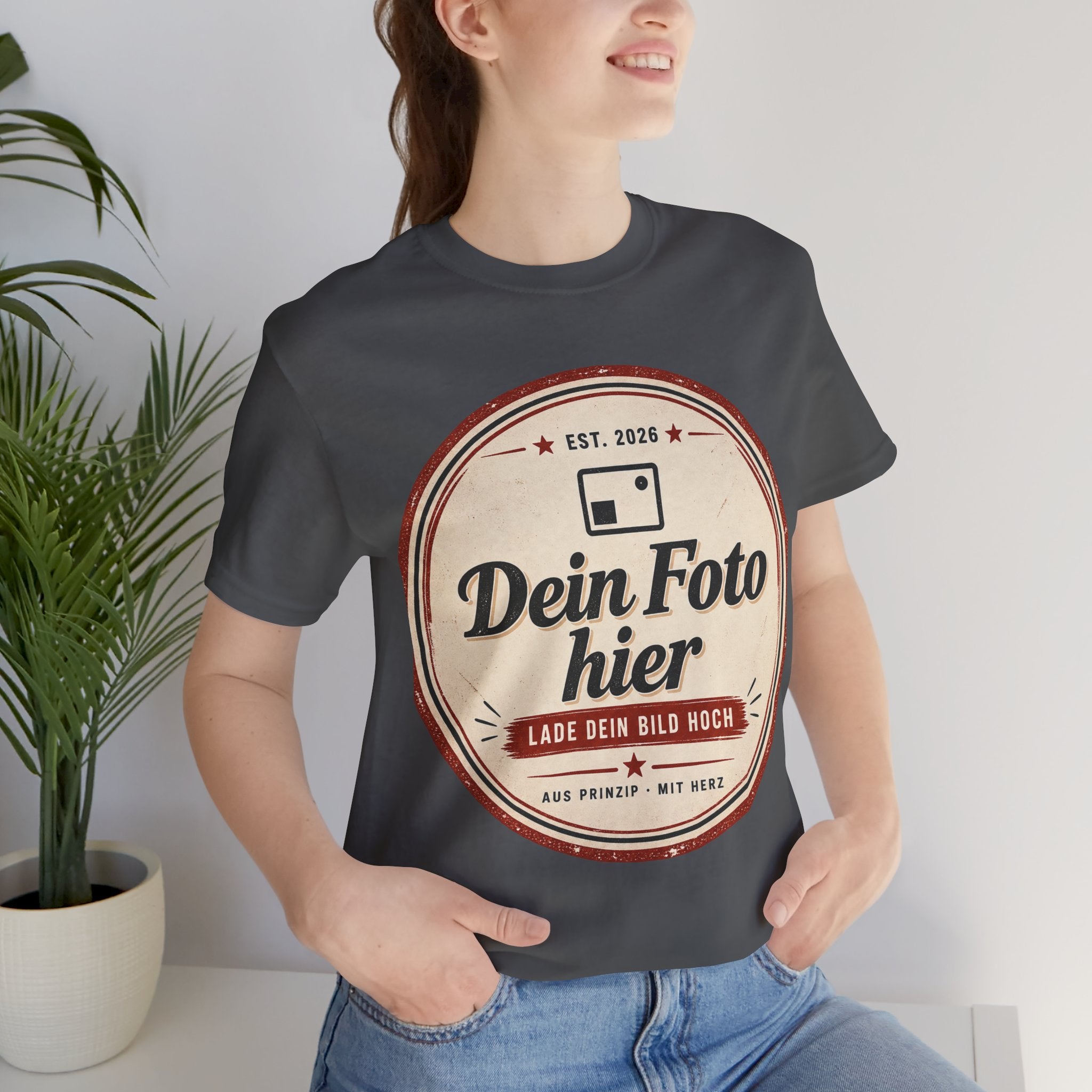 Personalized T-Shirt with Photo – Print Your Own Photo on a Shirt
