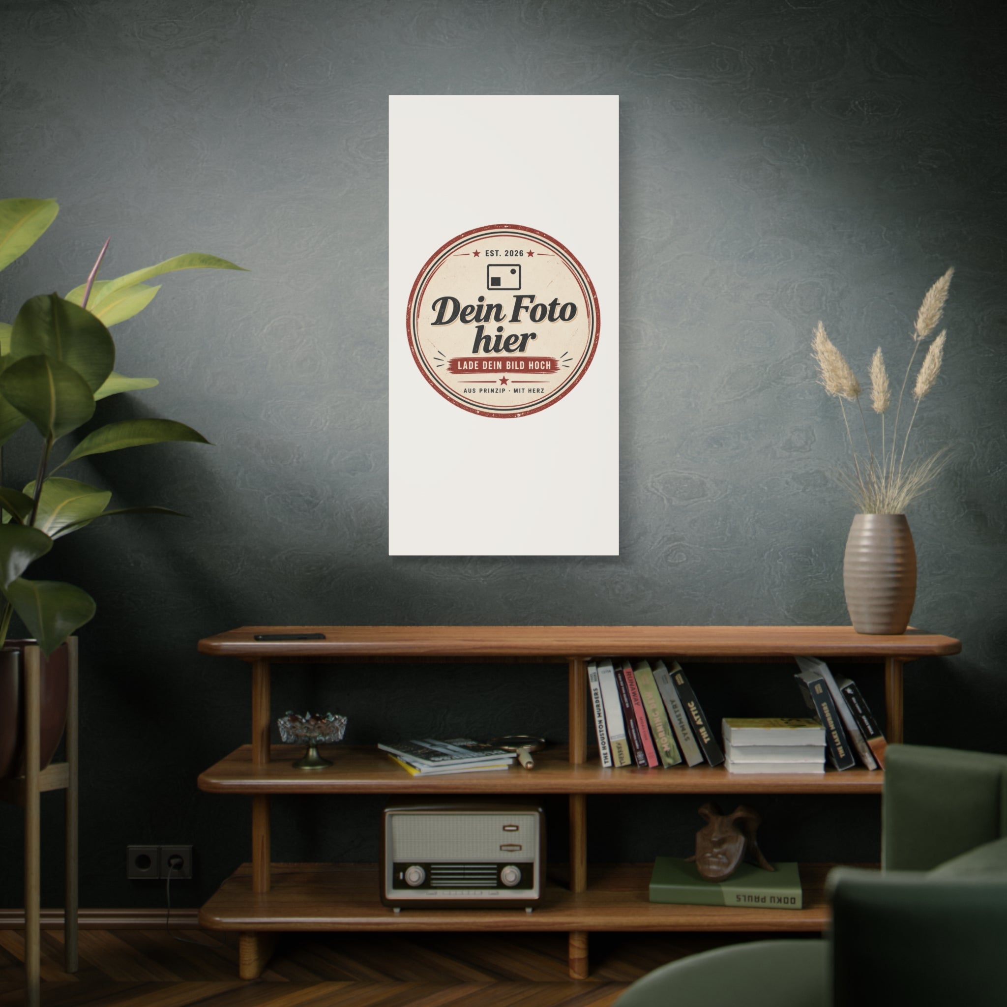 Personalized canvas with photo – Design your own wall art Canvas Print
