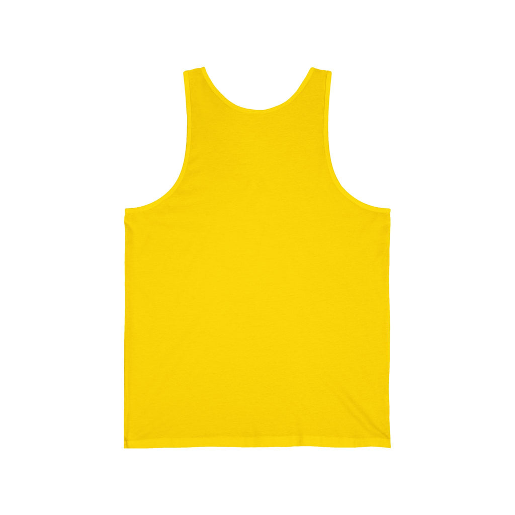 Retro Badge Tank Top — "Dein eigenes Design!" Custom German Vintage Logo Tank