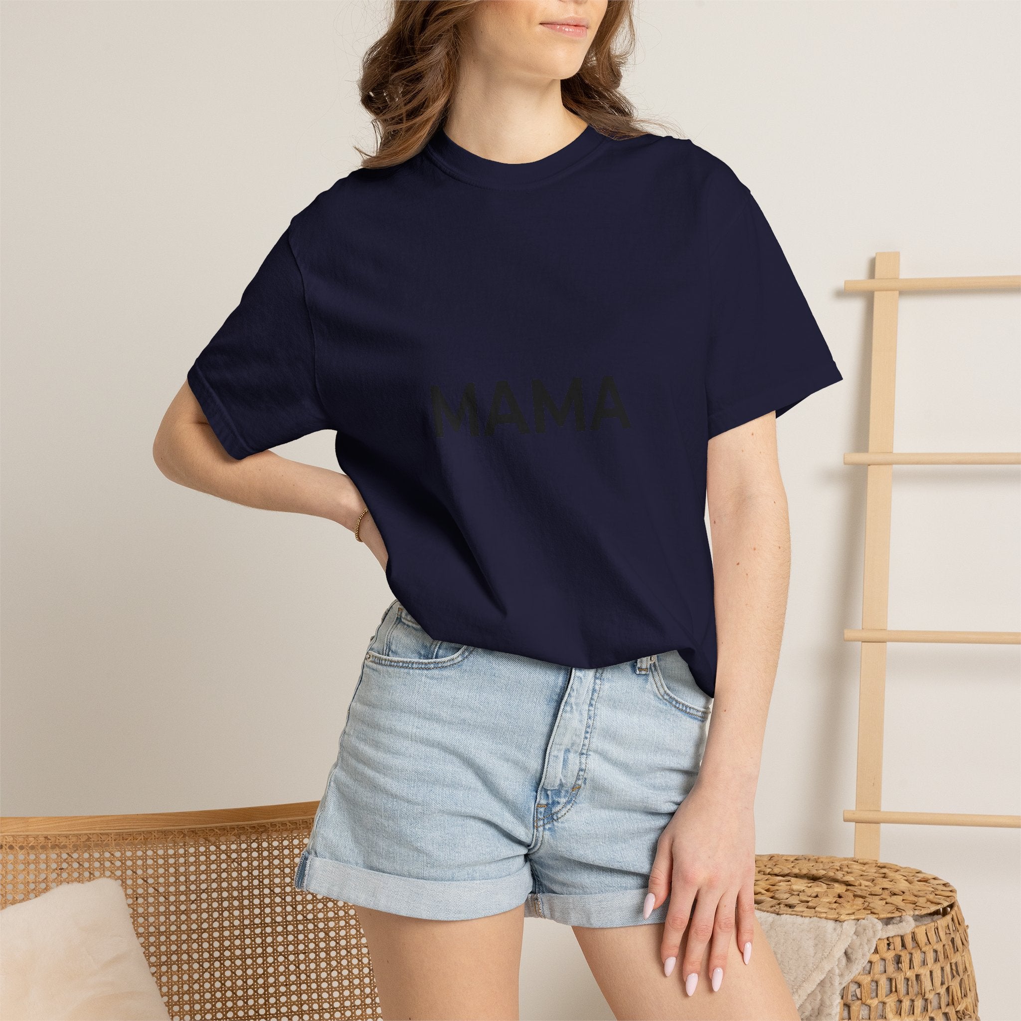 Mama T-Shirt — Minimalist 'MAMA' Graphic Tee for Moms | Mother's Day Gift