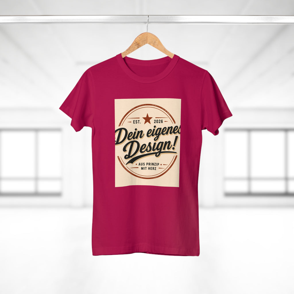 Women’s T-Shirt “Dein eigenes Design!” Vintage Badge Tee