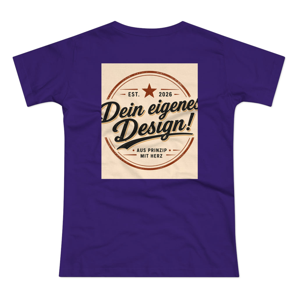 Women’s T-Shirt “Dein eigenes Design!” Vintage Badge Tee