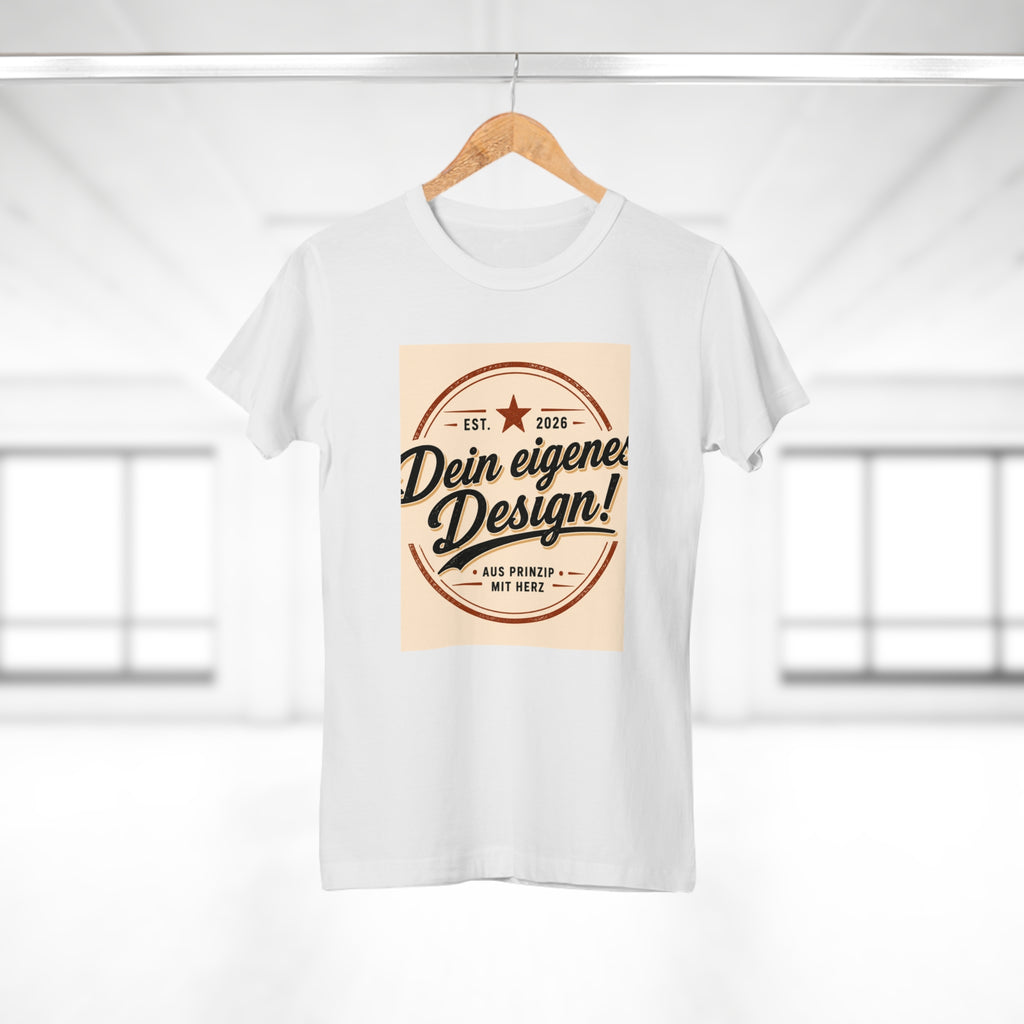 Women’s T-Shirt “Dein eigenes Design!” Vintage Badge Tee