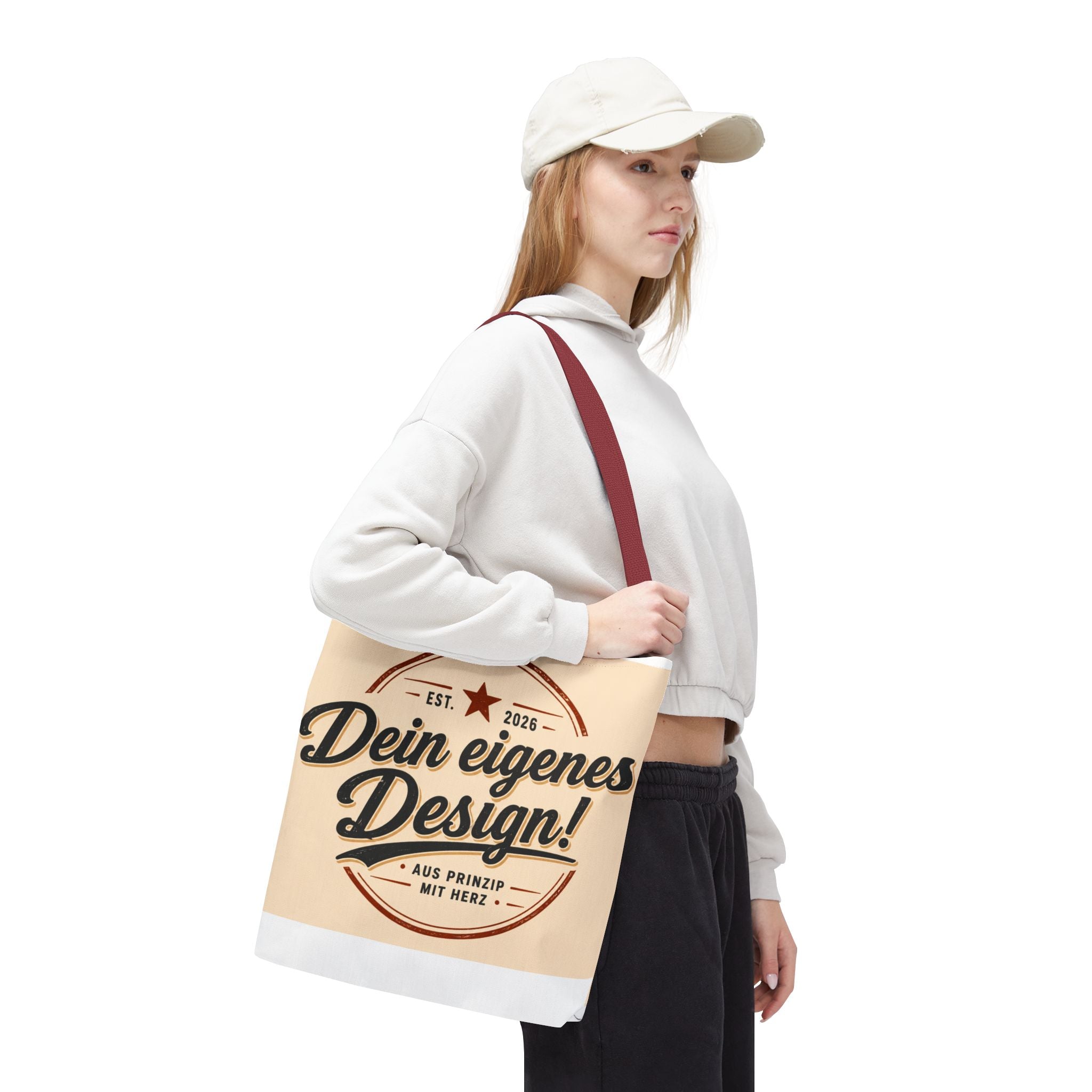Tote Bag personalisiert mit Foto – Canvas Shopper selbst gestalten