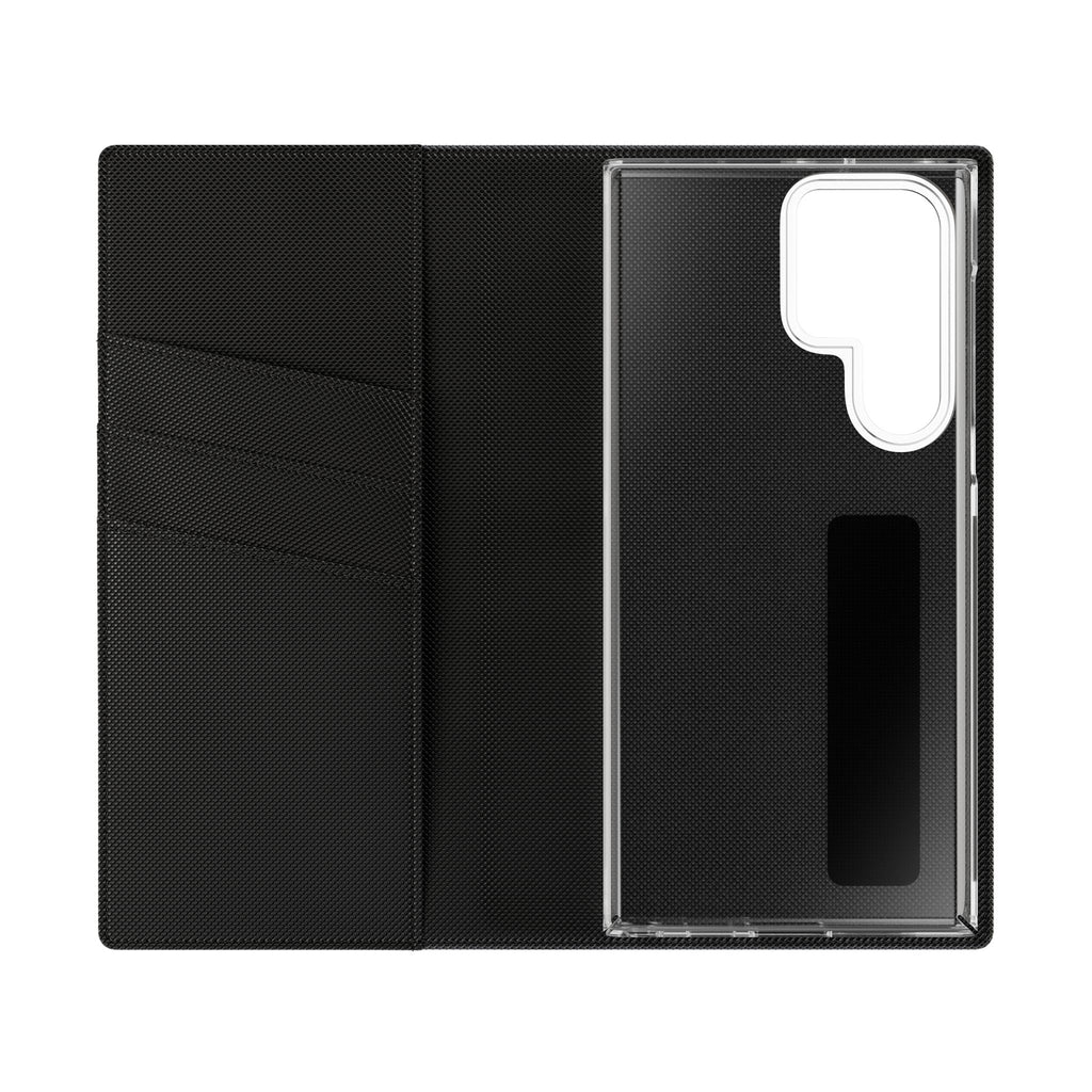 Flip Case Phone Wallet — "Dein eigenes Design!" Vintage Emblem