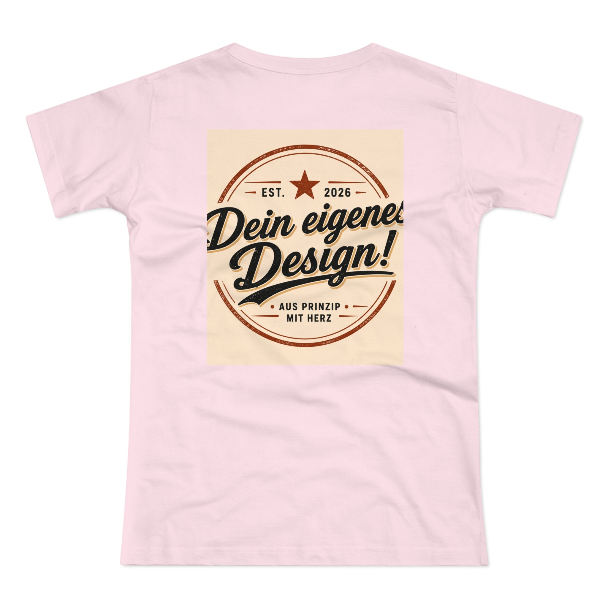 Women’s T-Shirt “Dein eigenes Design!” Vintage Badge Tee