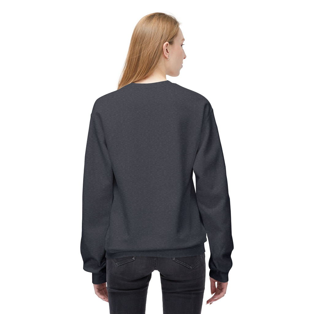 Crewneck Sweatshirt — "Dein eigenes Design!" Retro Badge Graphic