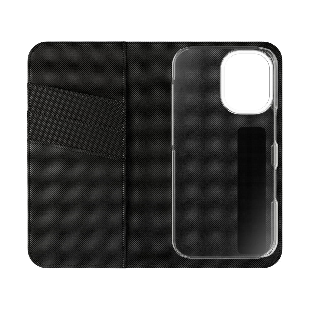 Flip Case Phone Wallet — "Dein eigenes Design!" Vintage Emblem