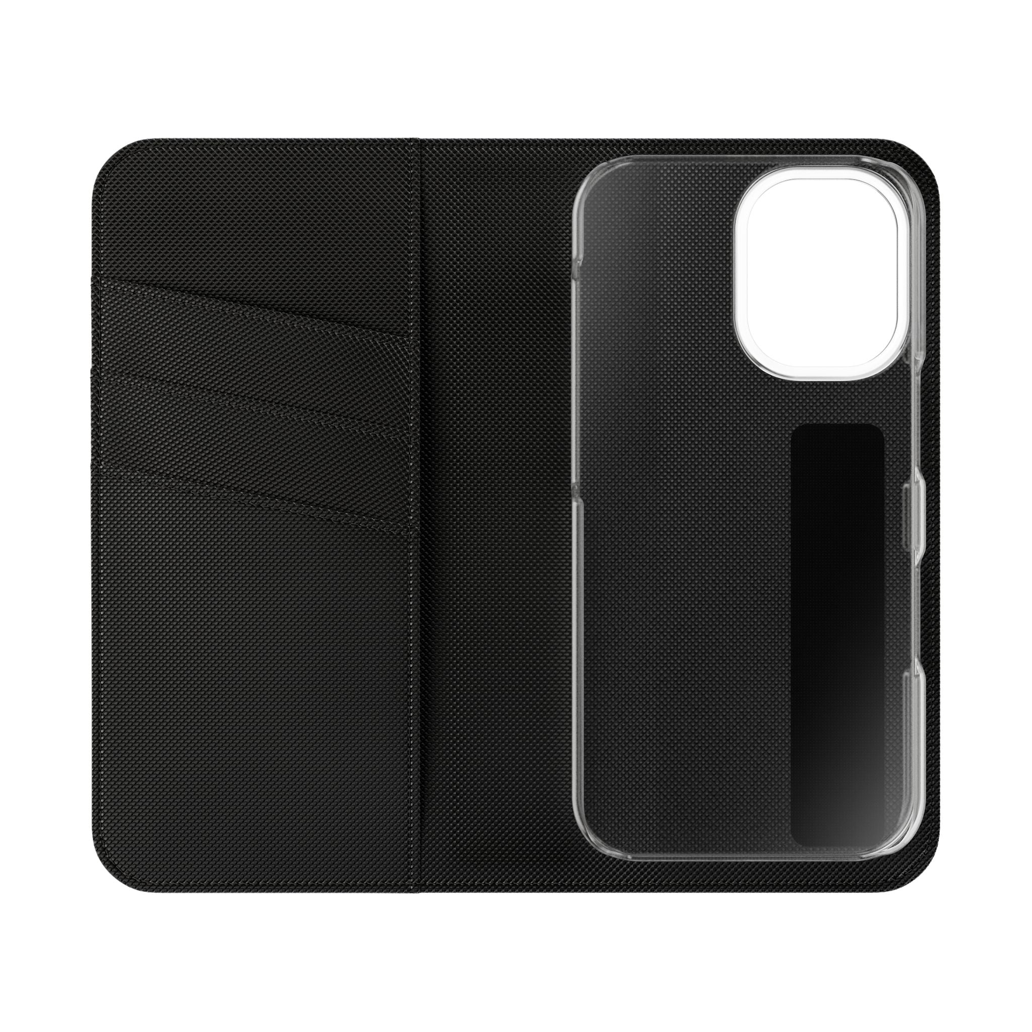 Flip Case Phone Wallet — "Dein eigenes Design!" Vintage Emblem