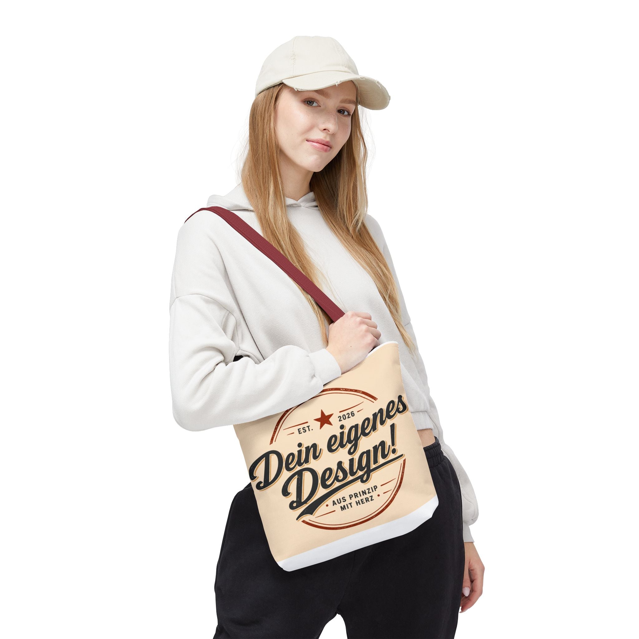 Tote Bag personalisiert mit Foto – Canvas Shopper selbst gestalten